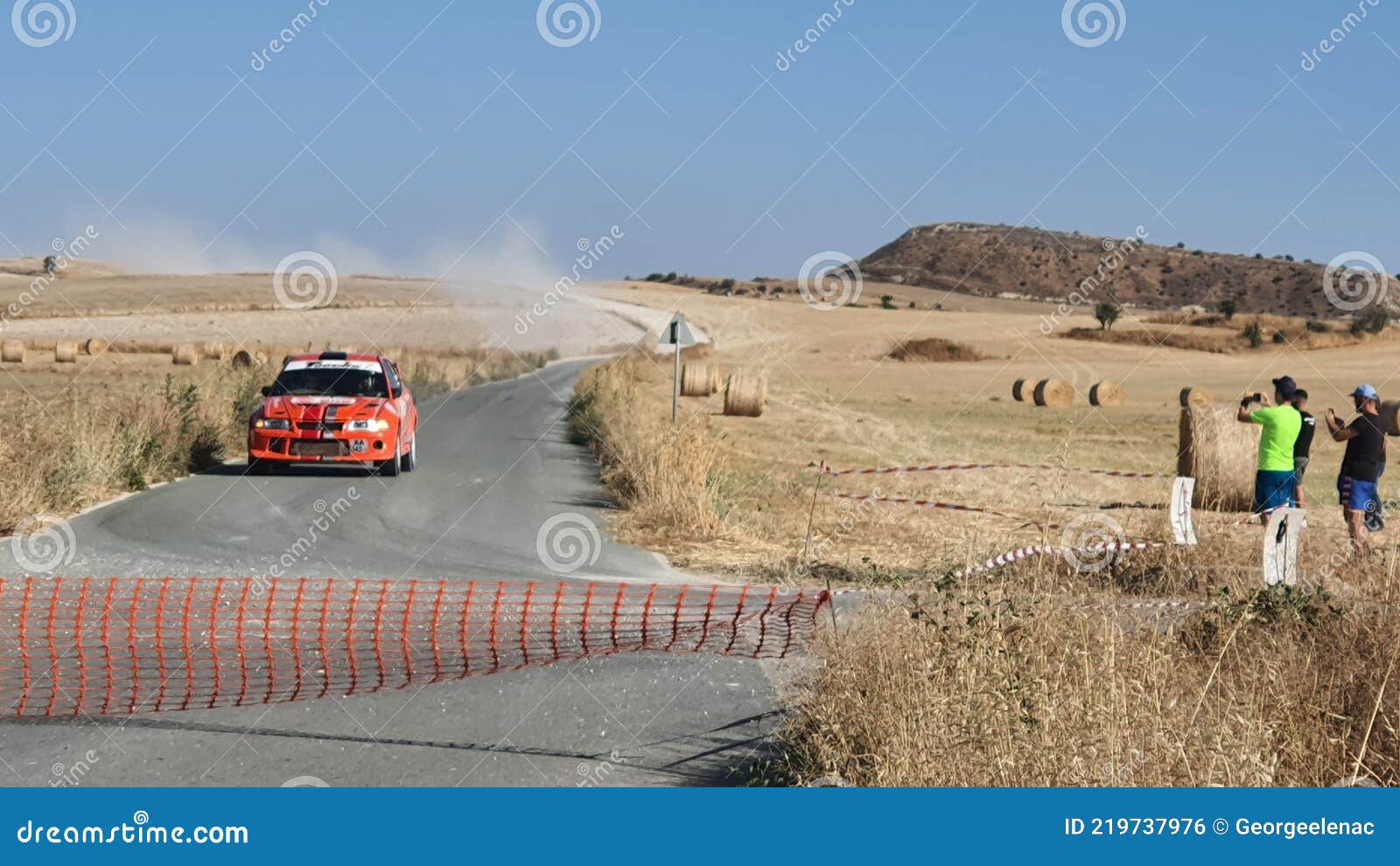 Rally Car during a Dangerous Turn at a Race Editorial Photo Image of