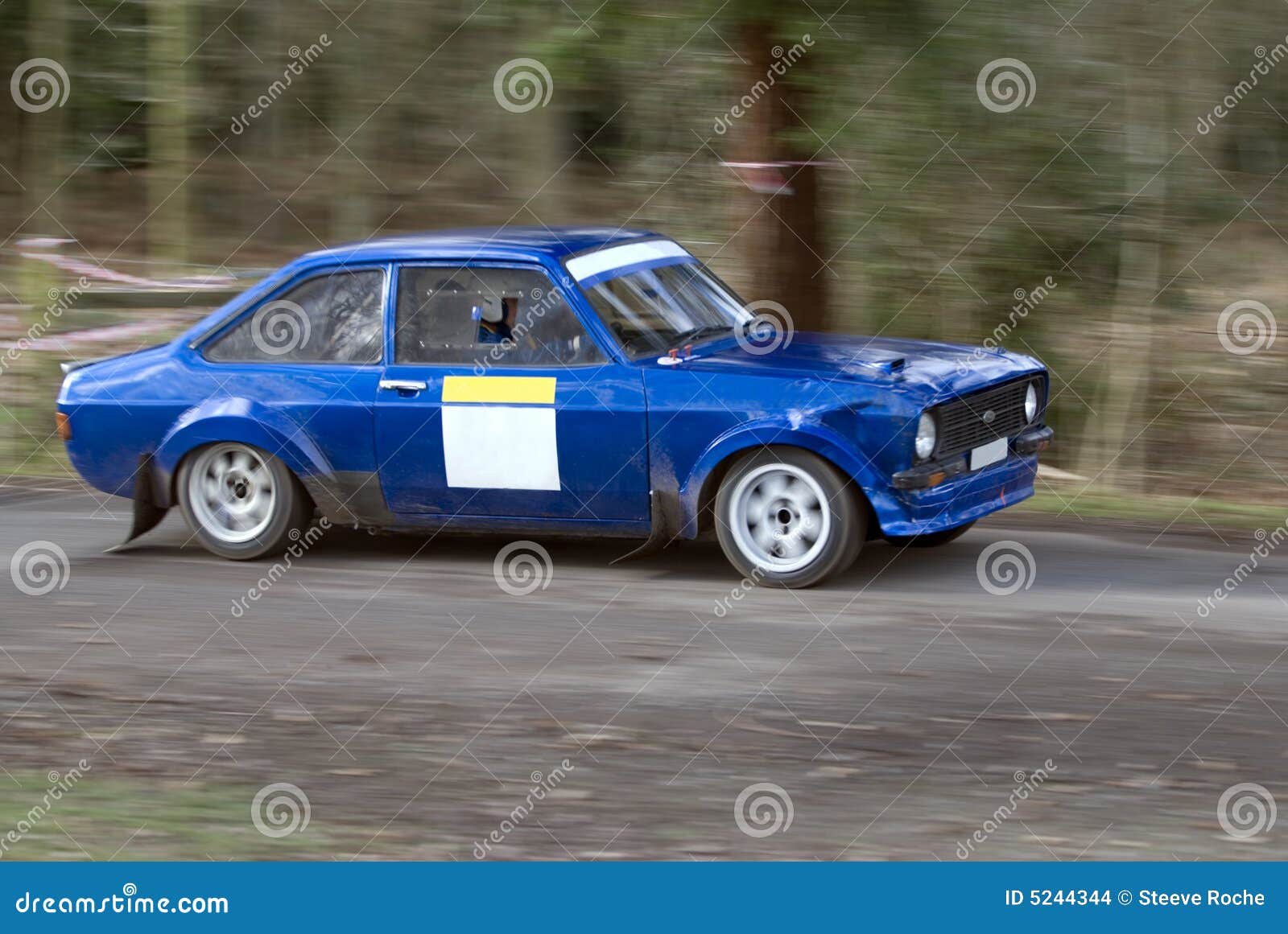 Rally car in Wales stock photo. Image of challenge, dust 5244344
