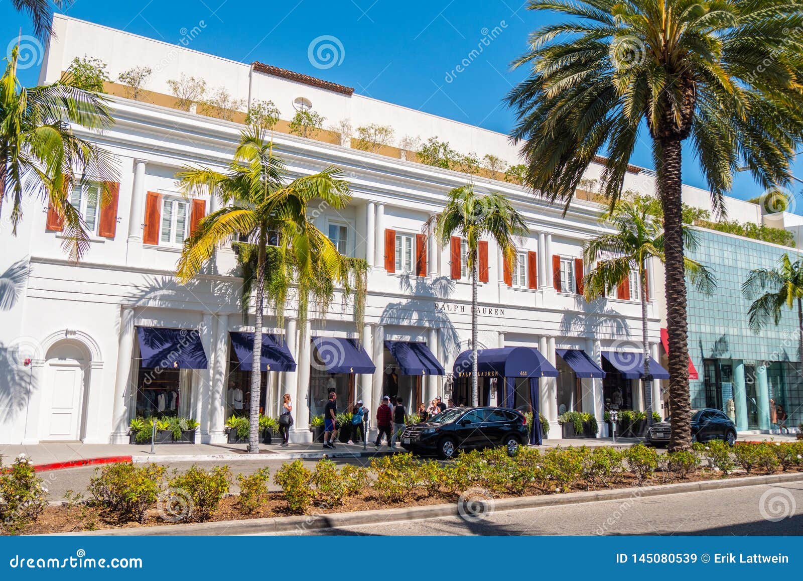 Ralph Lauren Store at Rodeo Drive Beverly Hills - CALIFORNIA, USA ...