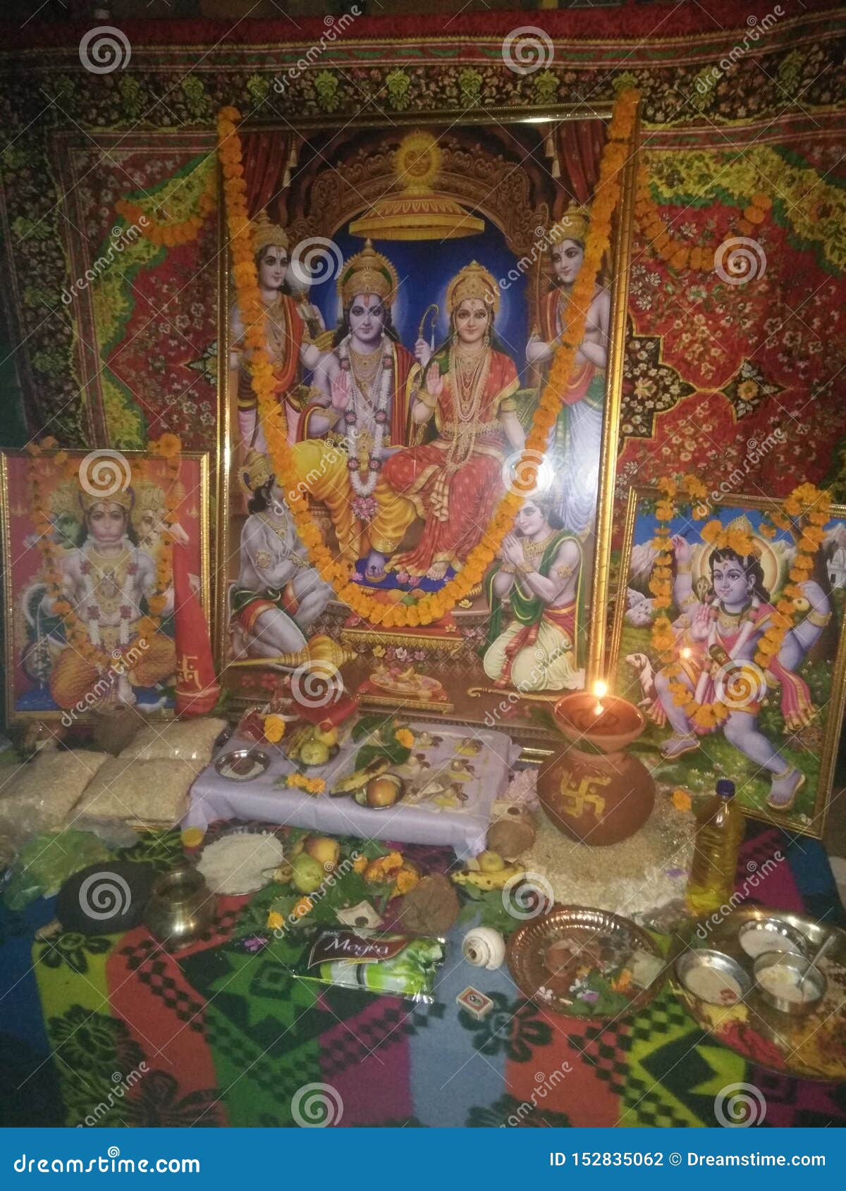 Ram darbar stock photo. Image of lord, ramlala, sitaram - 152835062