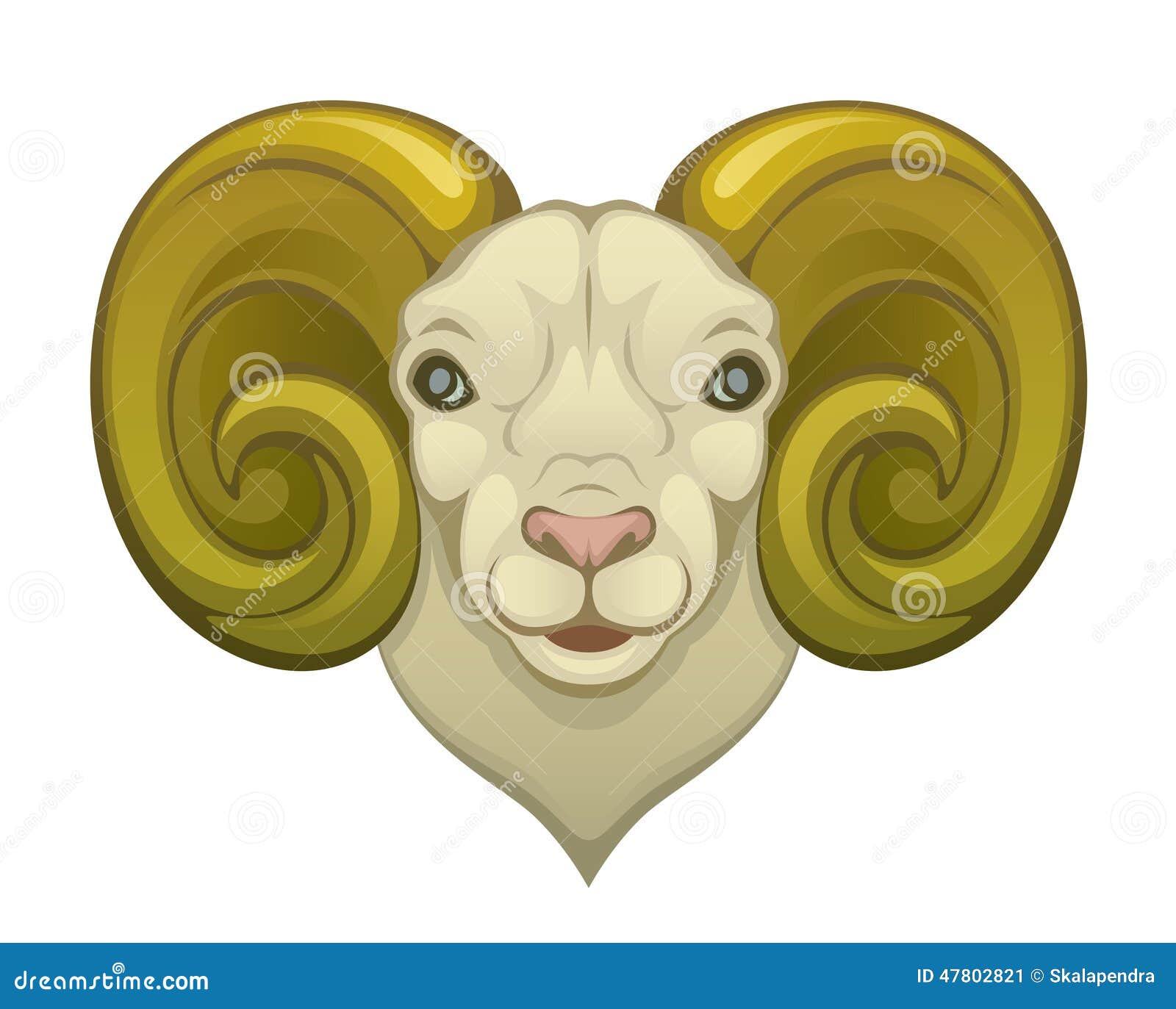 ram head cartoon