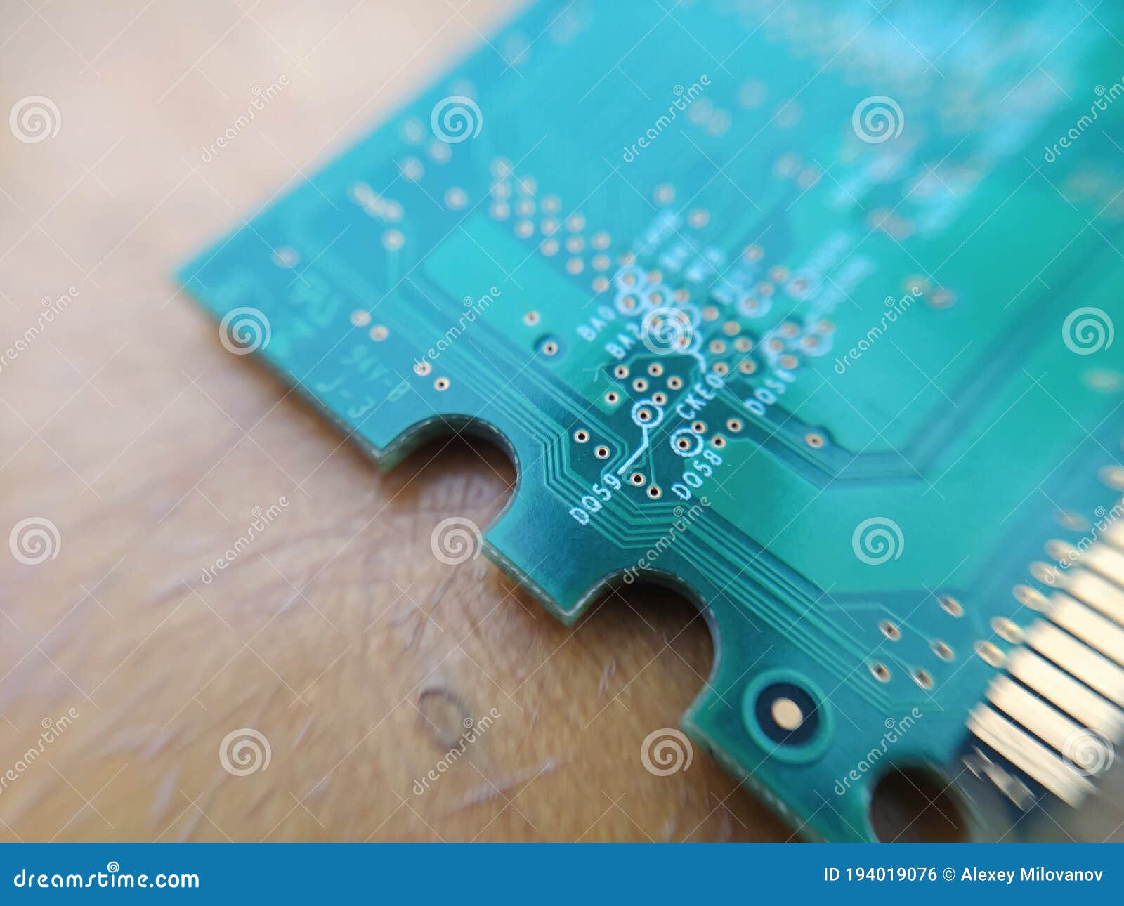 Memory Circuit Board of Computer Macro Closeup Stock Photo Image of devices, equipment 194019076