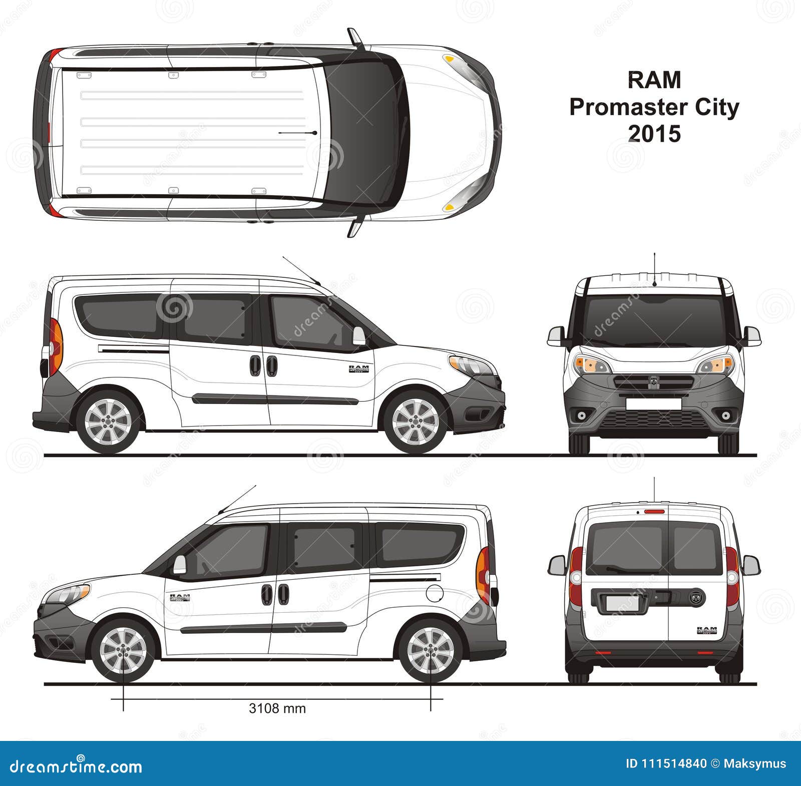 2018 ram promaster city