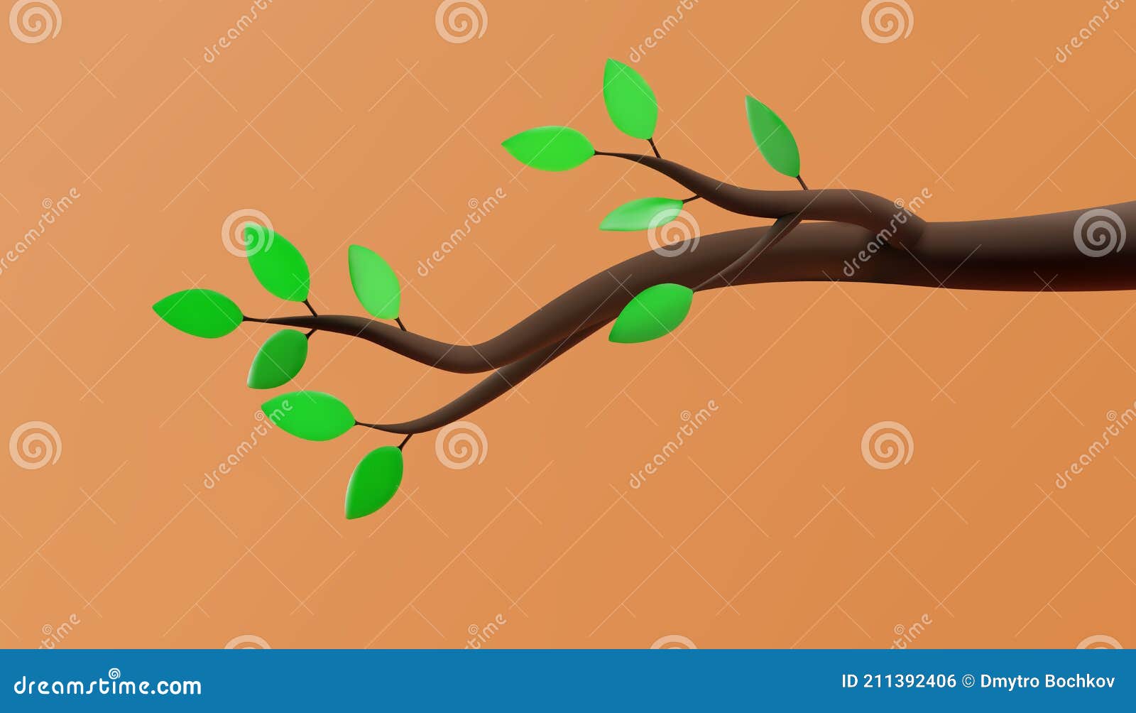 Rama De árbol Con Hojas Verdes En Ilustración 3d Estilo De Dibujos Animados. Vector Ilustración del Vector - Ilustración de crecimiento, objeto: 211392406 Rama De árbol Con Hojas Verdes En Ilustración 3d Estilo De Dibujos Animados. Vector Ilustración del Vector - Ilustración de crecimiento, objeto: 211392406