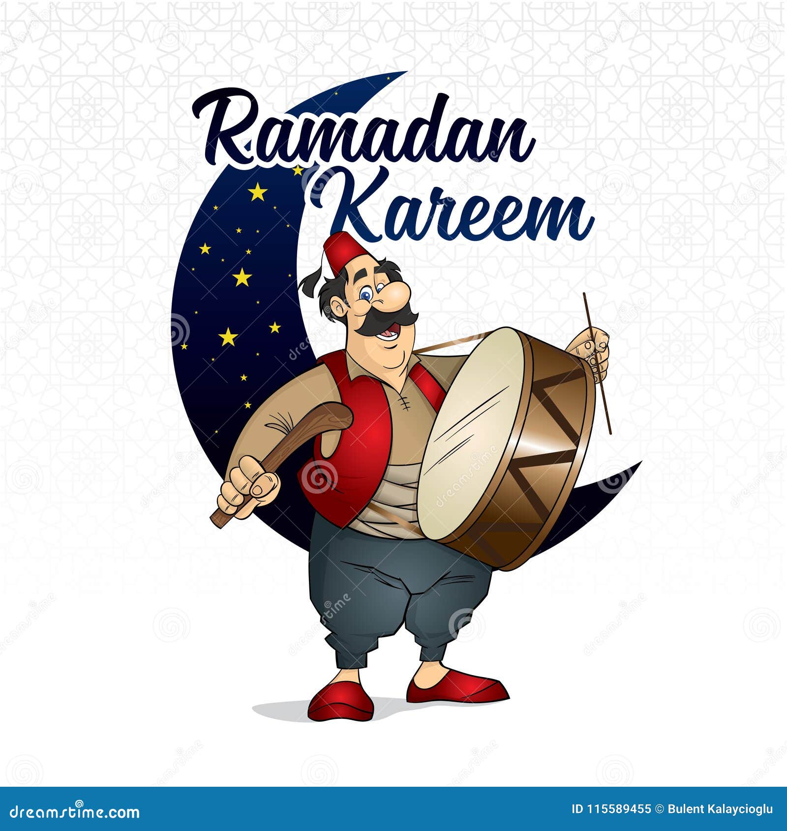 ramadan drummer  character 