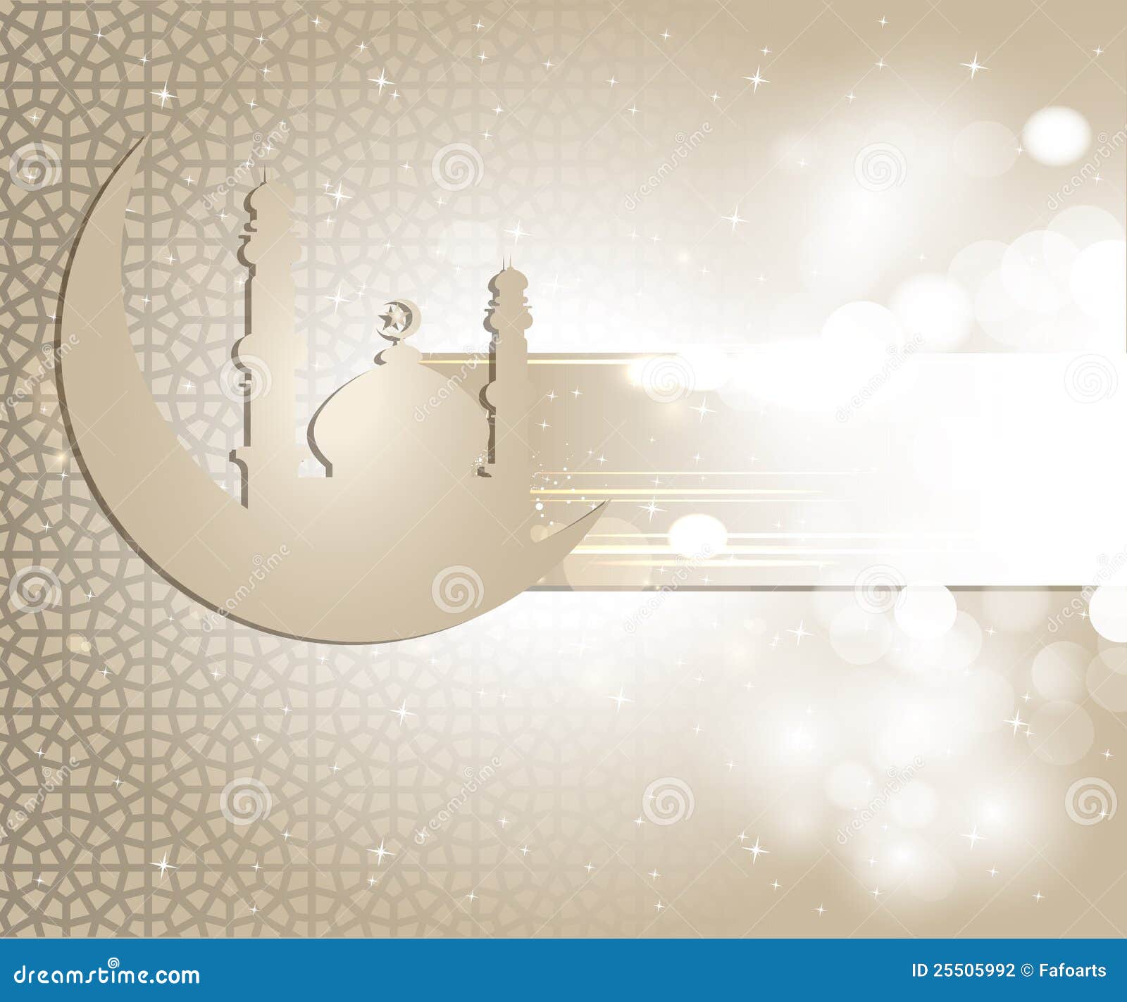 Ramadan greeting card stock vector. Illustration of 