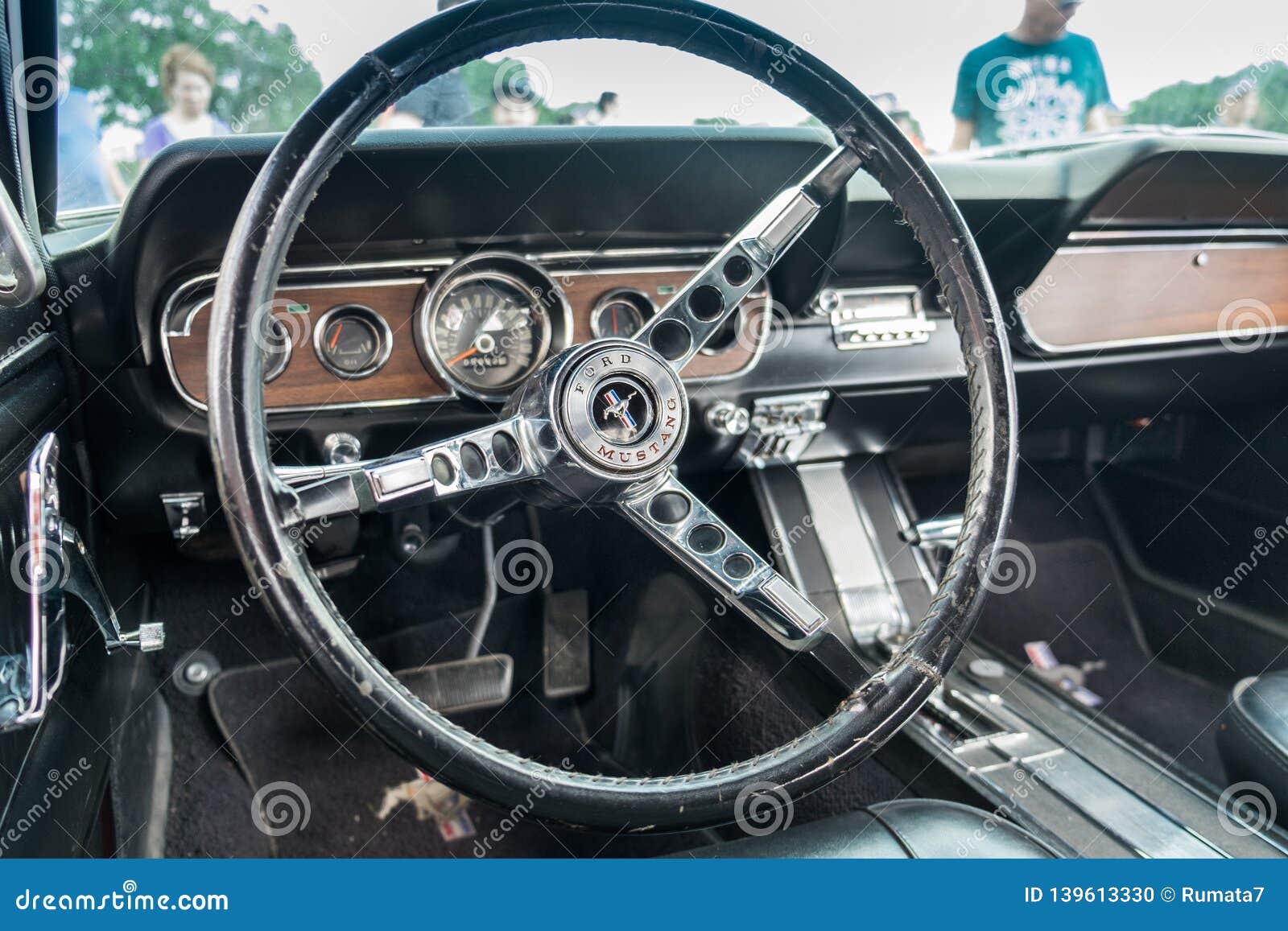 1966 Vintage Ford Mustang Interior Steering Wheel With