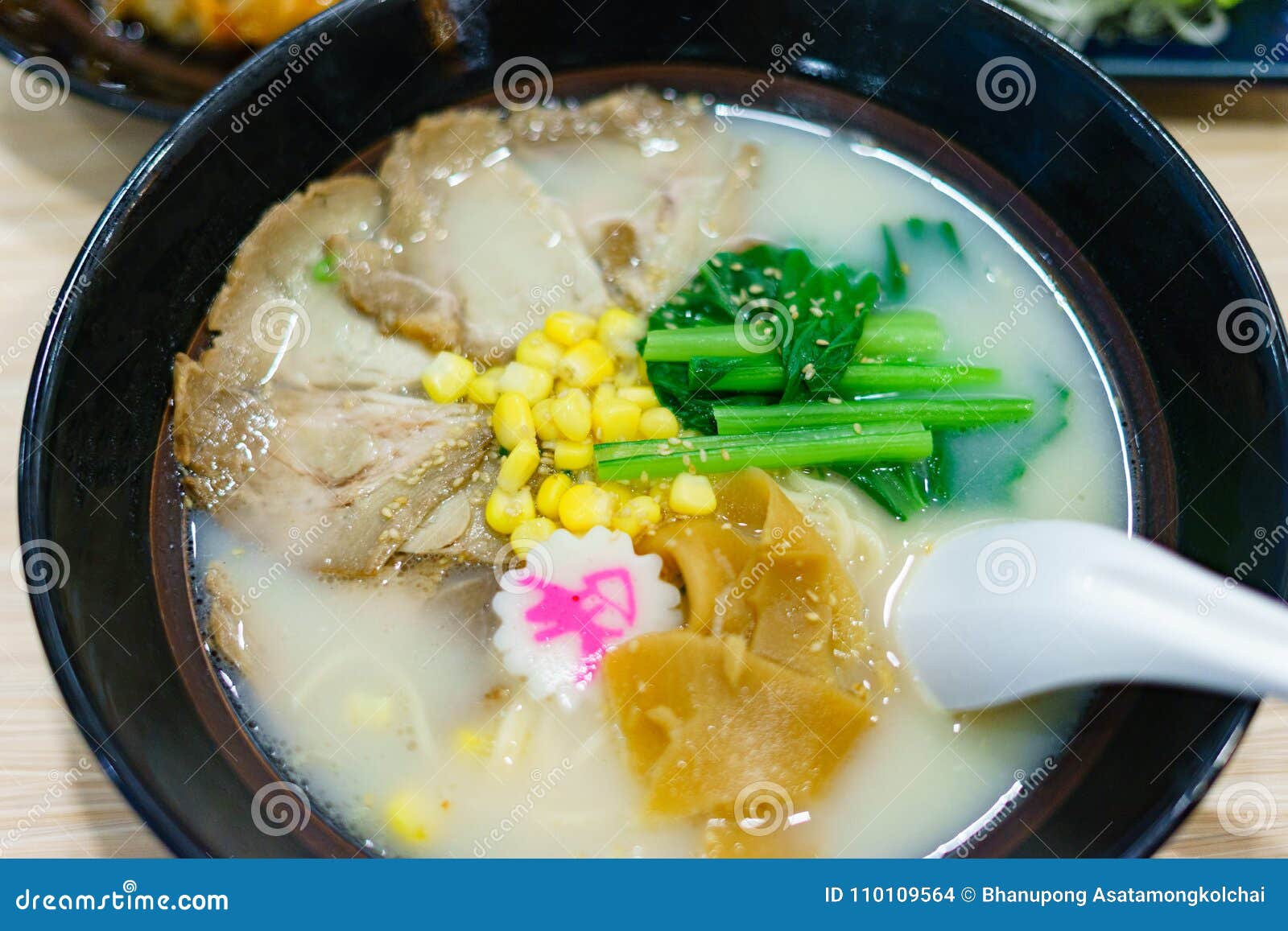 Ramen Japanese Soup with Noodles Stock Photo Image of dinner, dashi