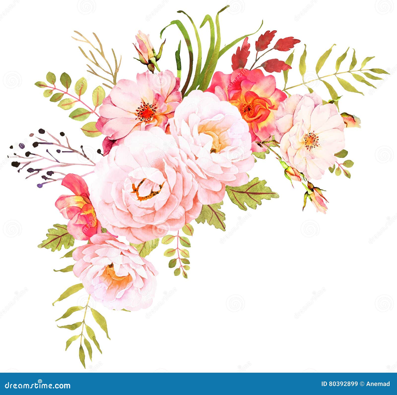 Ramo De La Flor Composición Decorativa Para Casarse La Invitación Stock de ilustración - Ilustración de primavera, rojo: 80392899 Ramo De La Flor Composición Decorativa Para Casarse La Invitación Stock de ilustración - Ilustración de primavera, rojo: 80392899