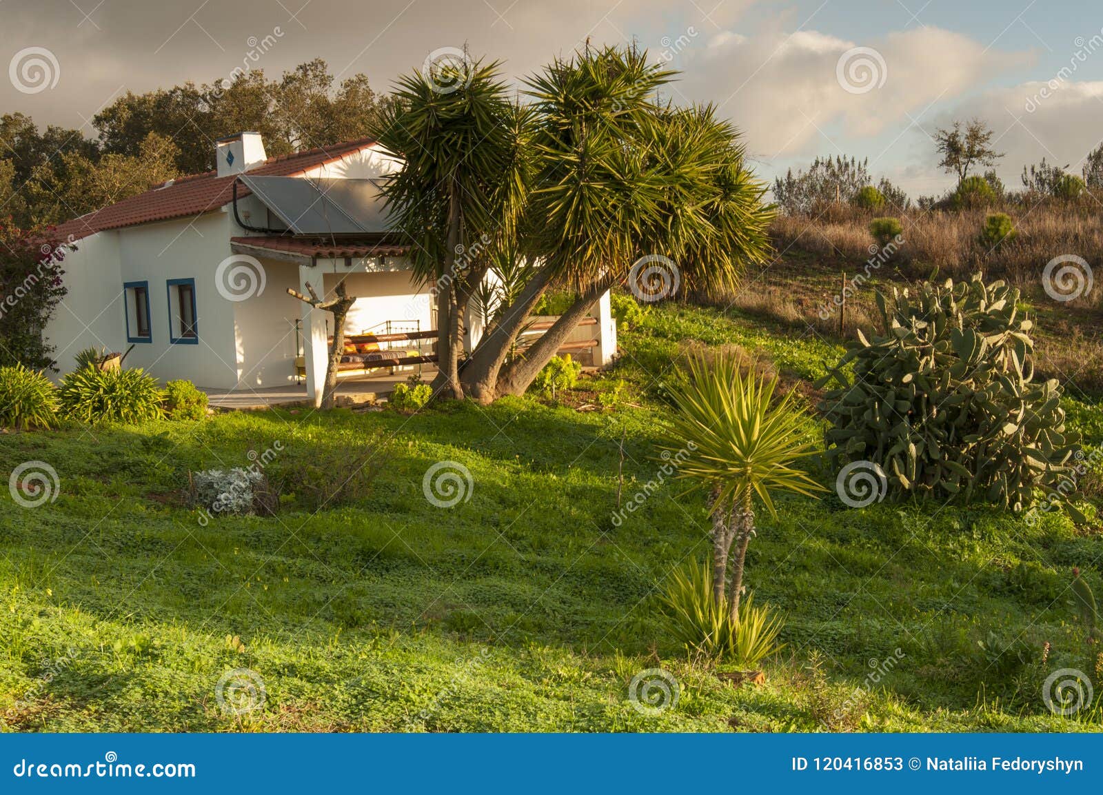 village portugal view on ranch