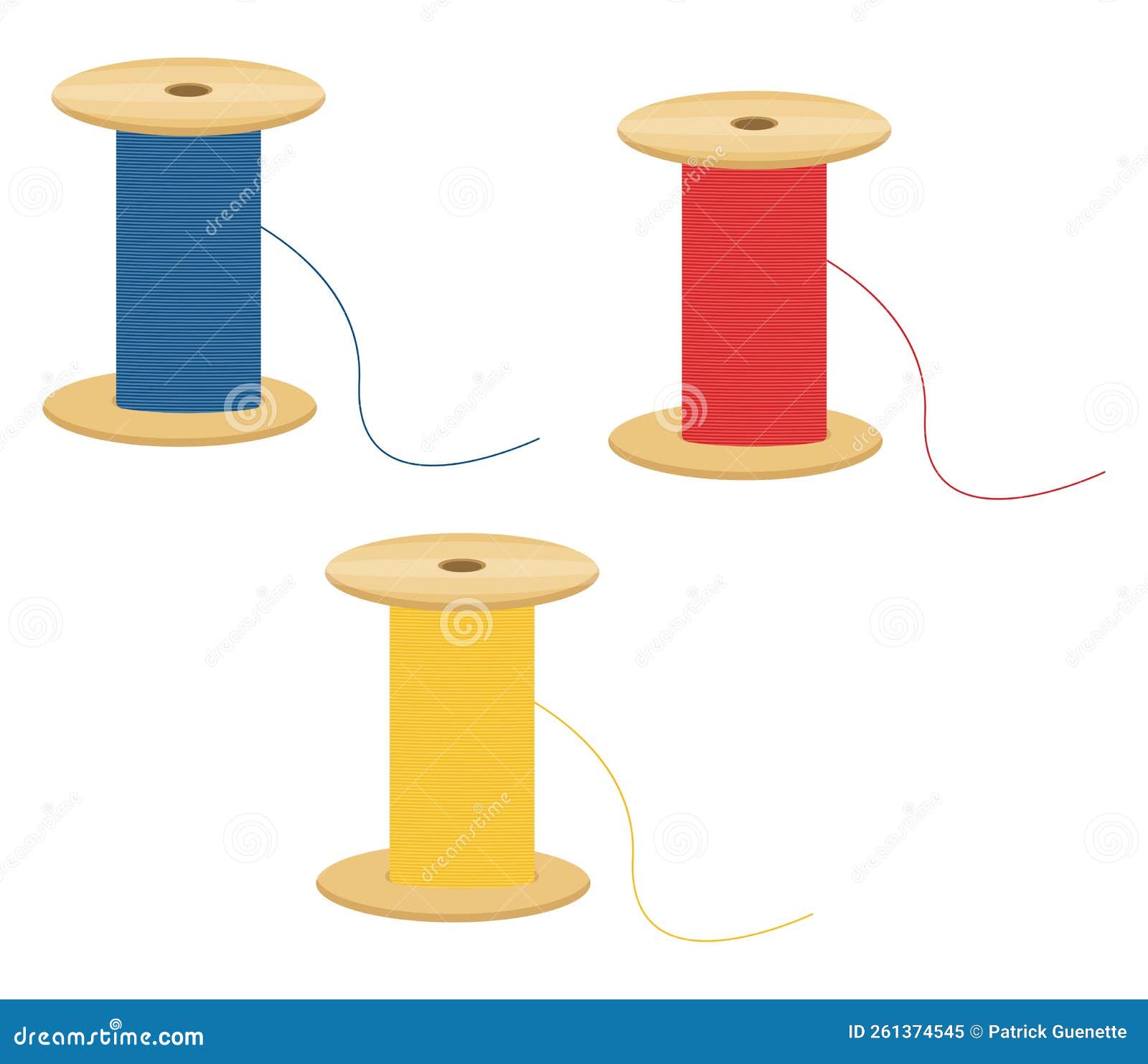 Random bobbin, icon stock vector. Illustration of graphic - 261374545