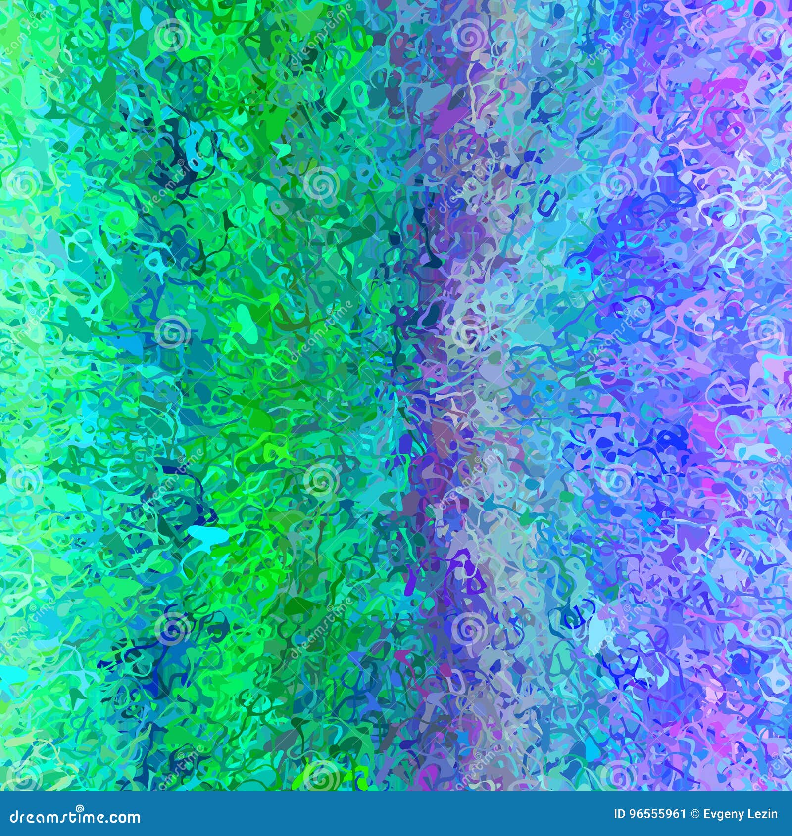 Random Paint Splatter Effect Background Texture with Blue Green Stock