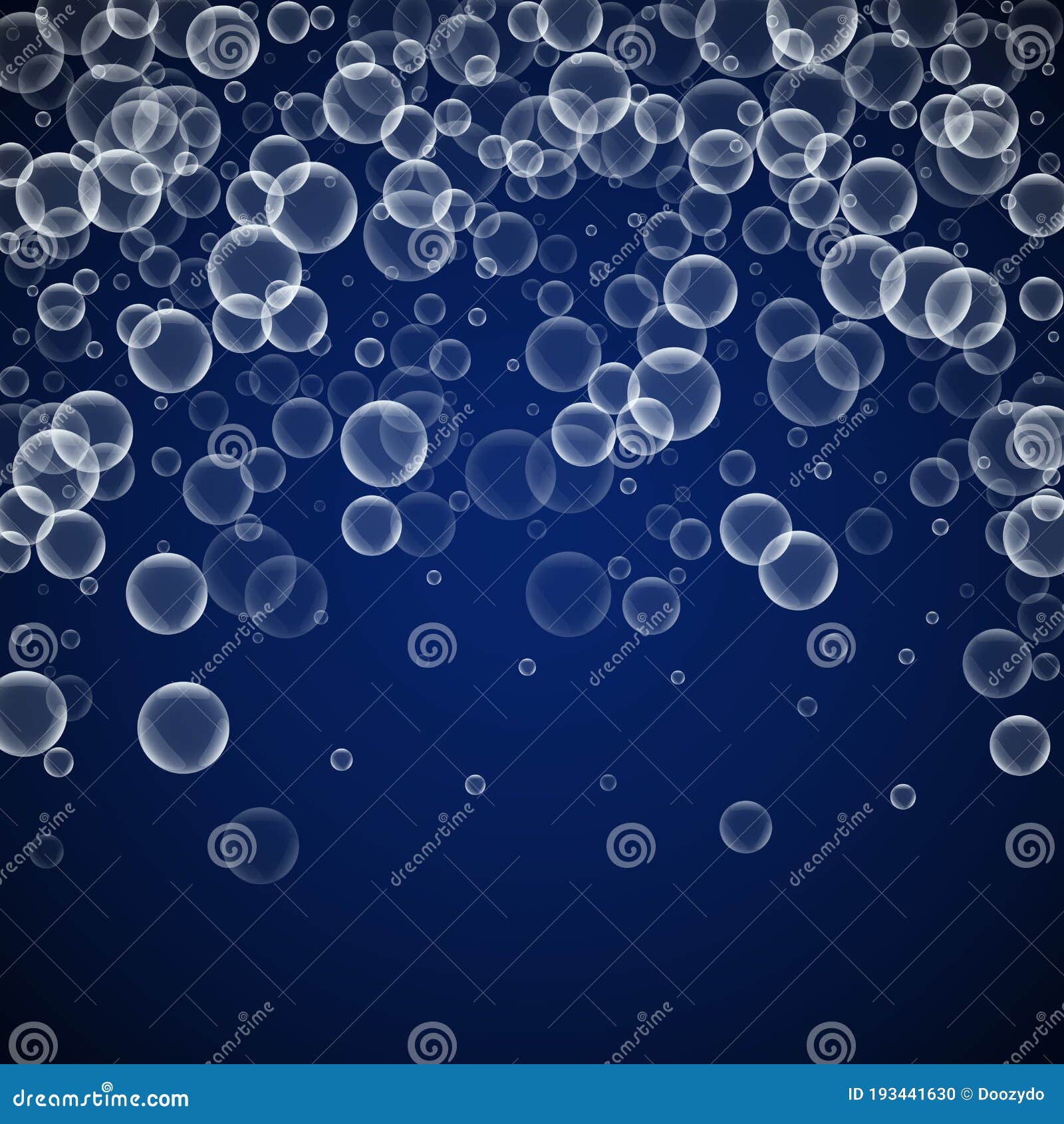 random soap bubbles abstract background. blowing b