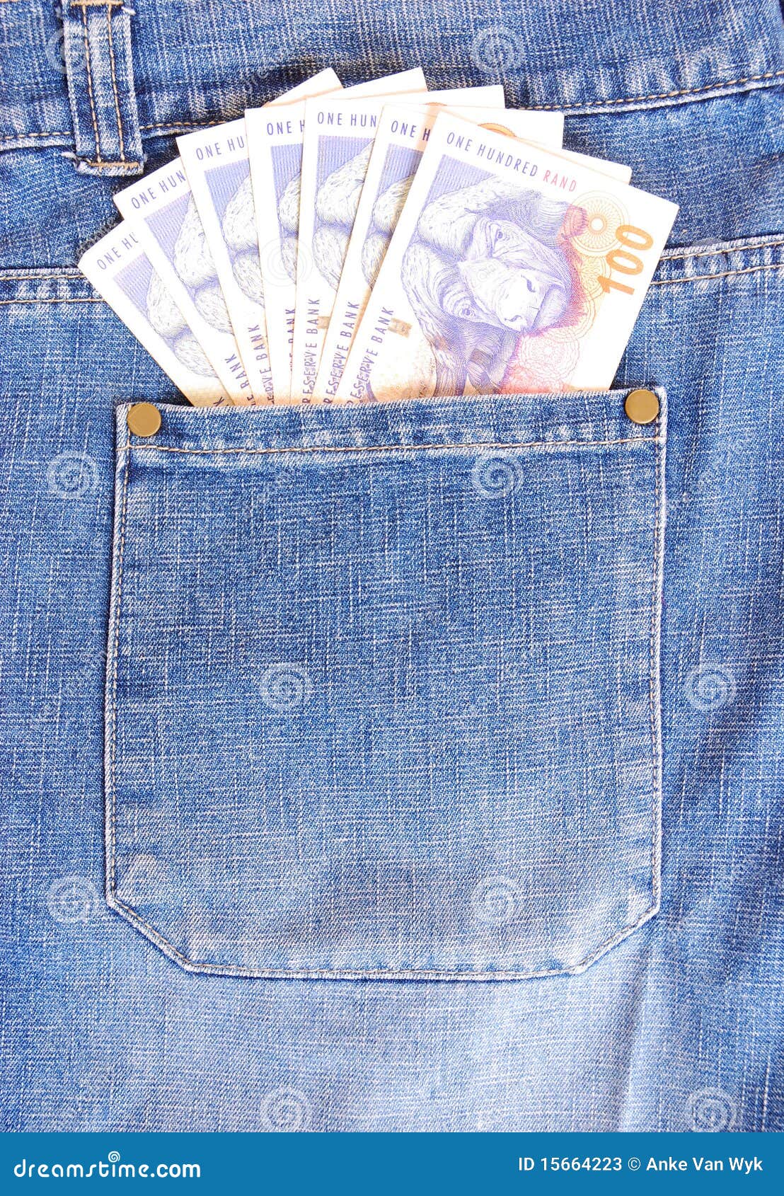 rands money in pocket