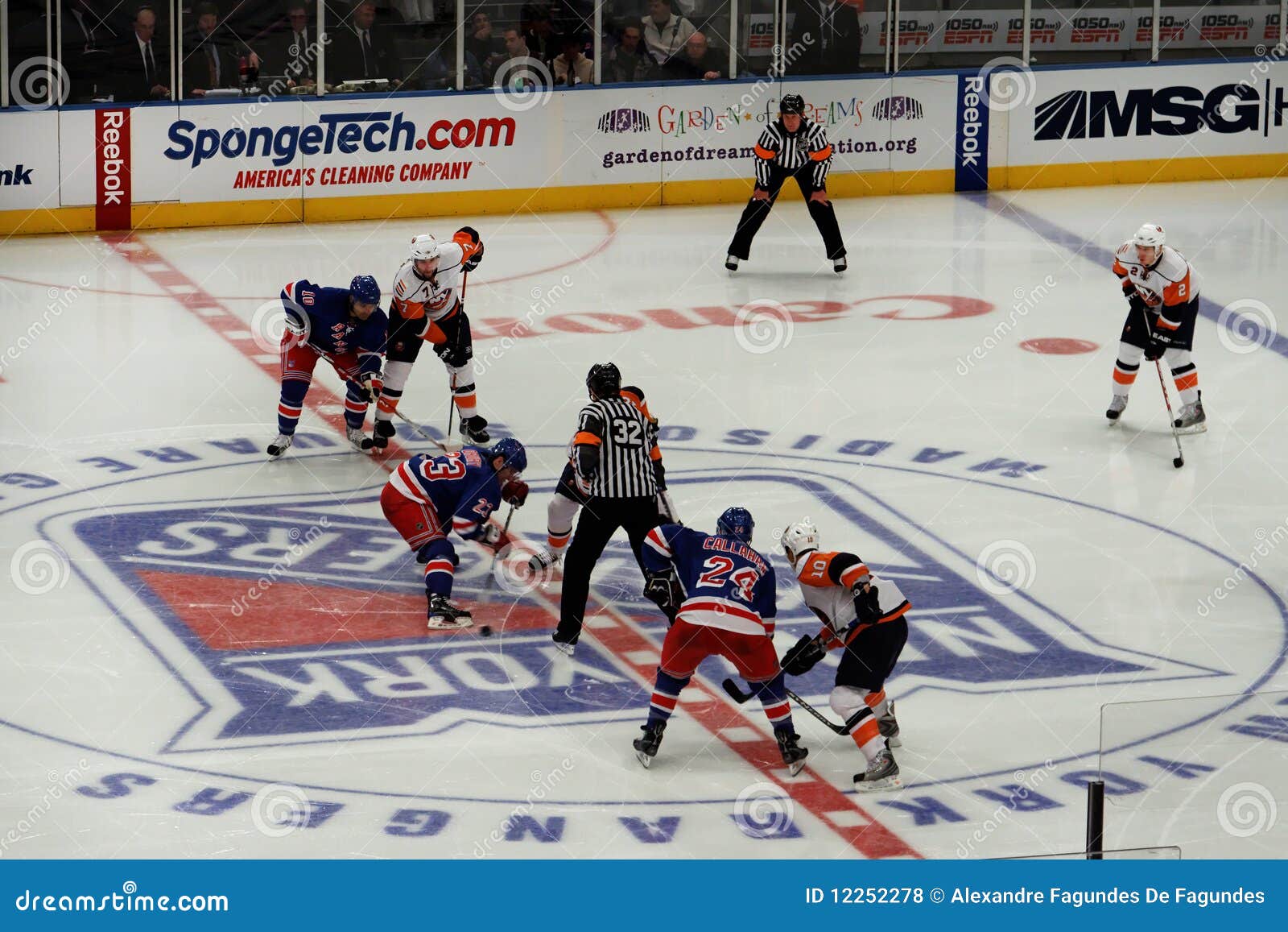 Rangers X Islanders Ice Hockey Game Editorial Stock Photo Image of