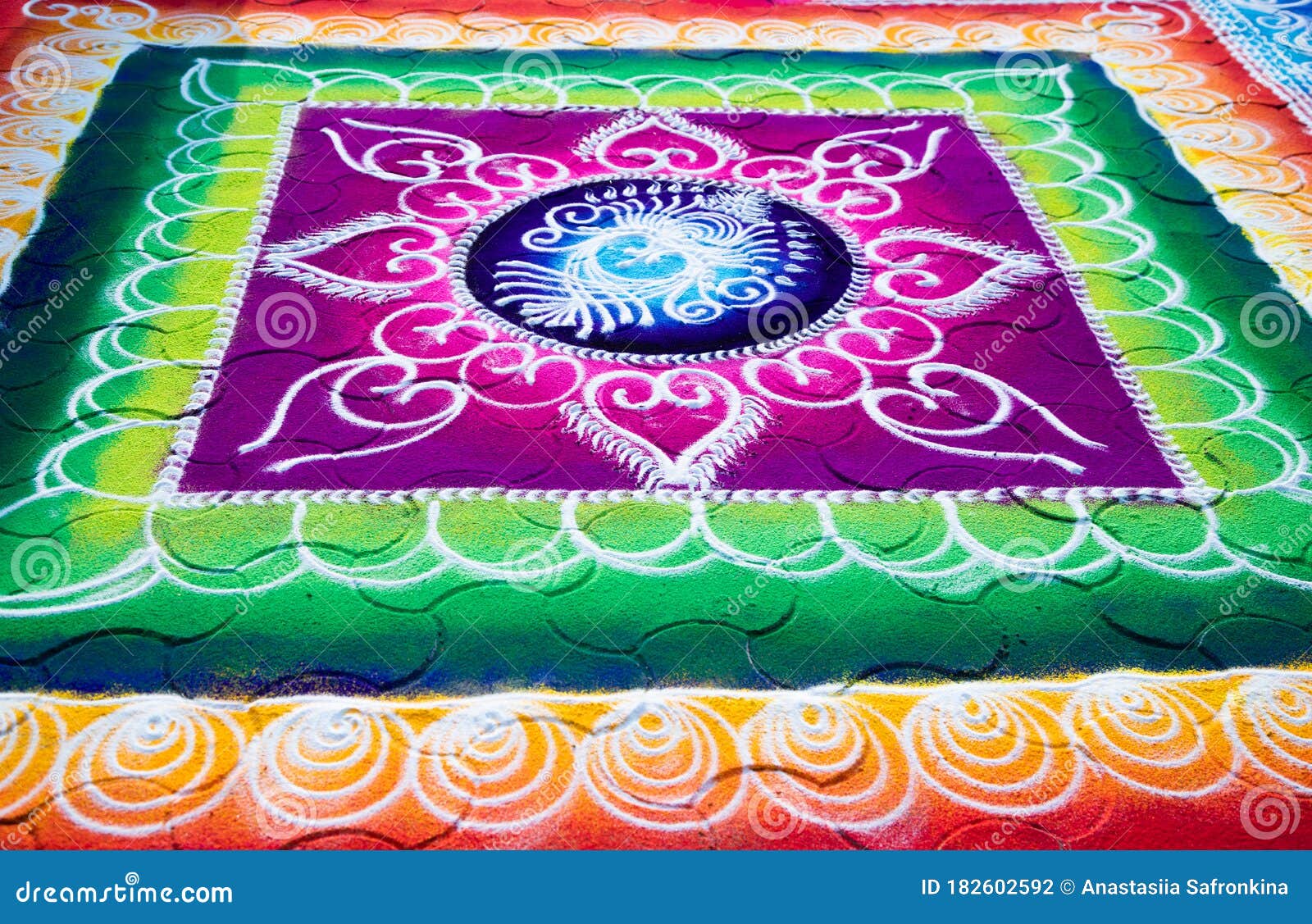 Rangoli- an Indian Traditional Power Drawing. Indian Traditional ...