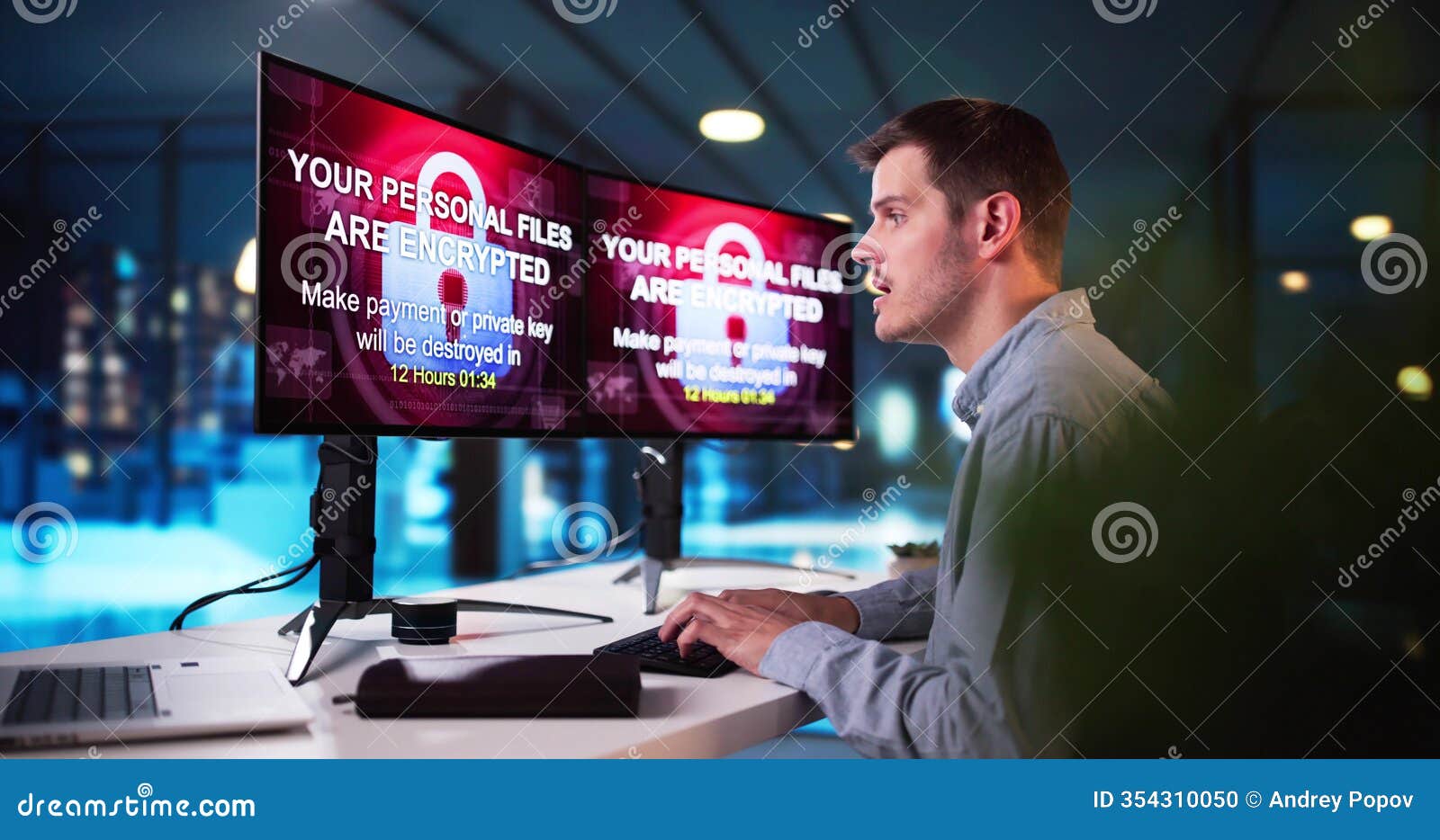 ransomware malware cyber attack