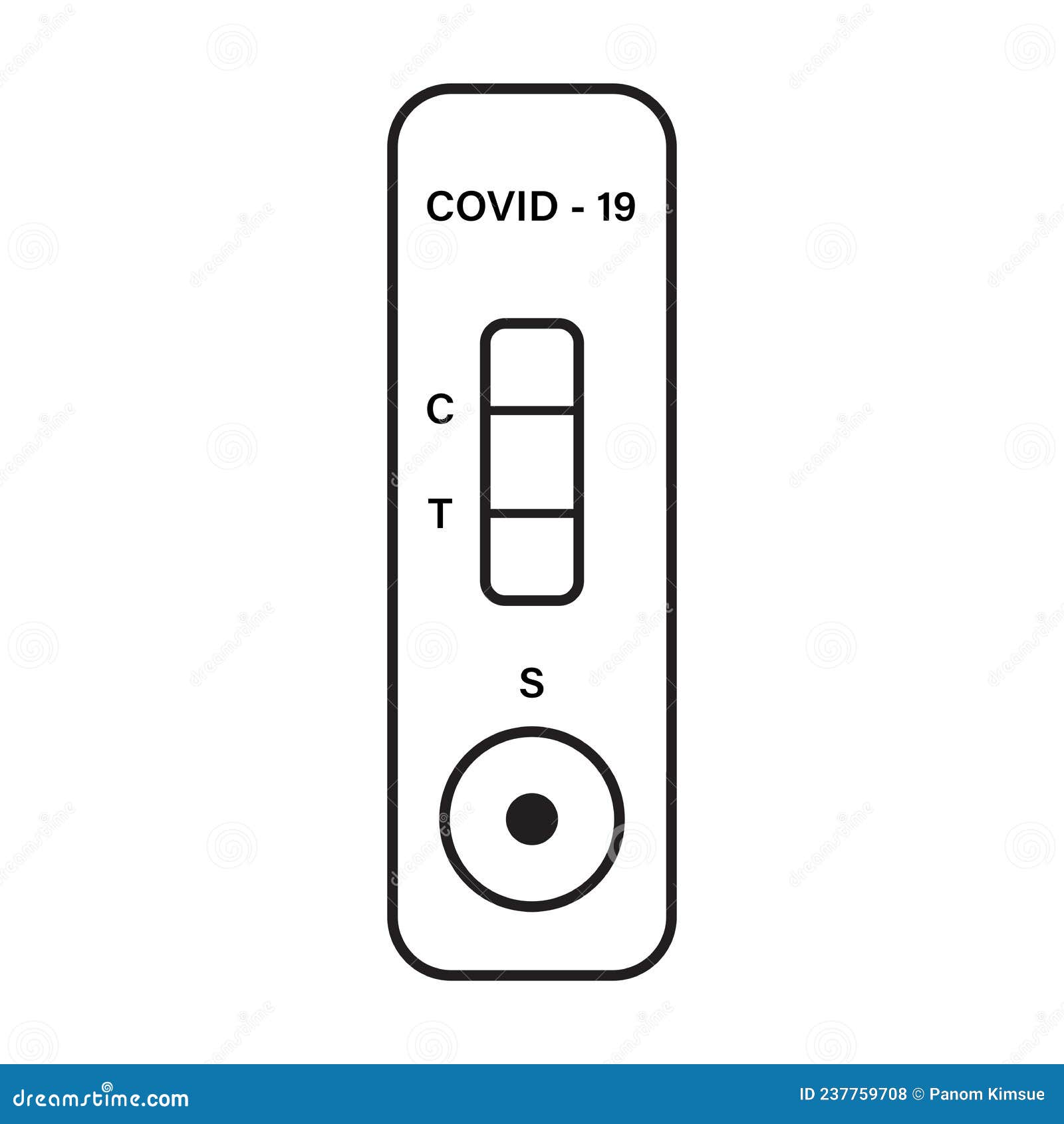 rapid antigen self test rst icon  rapid antigen detection test radt  coronavirus, covid-19 antibody test sign