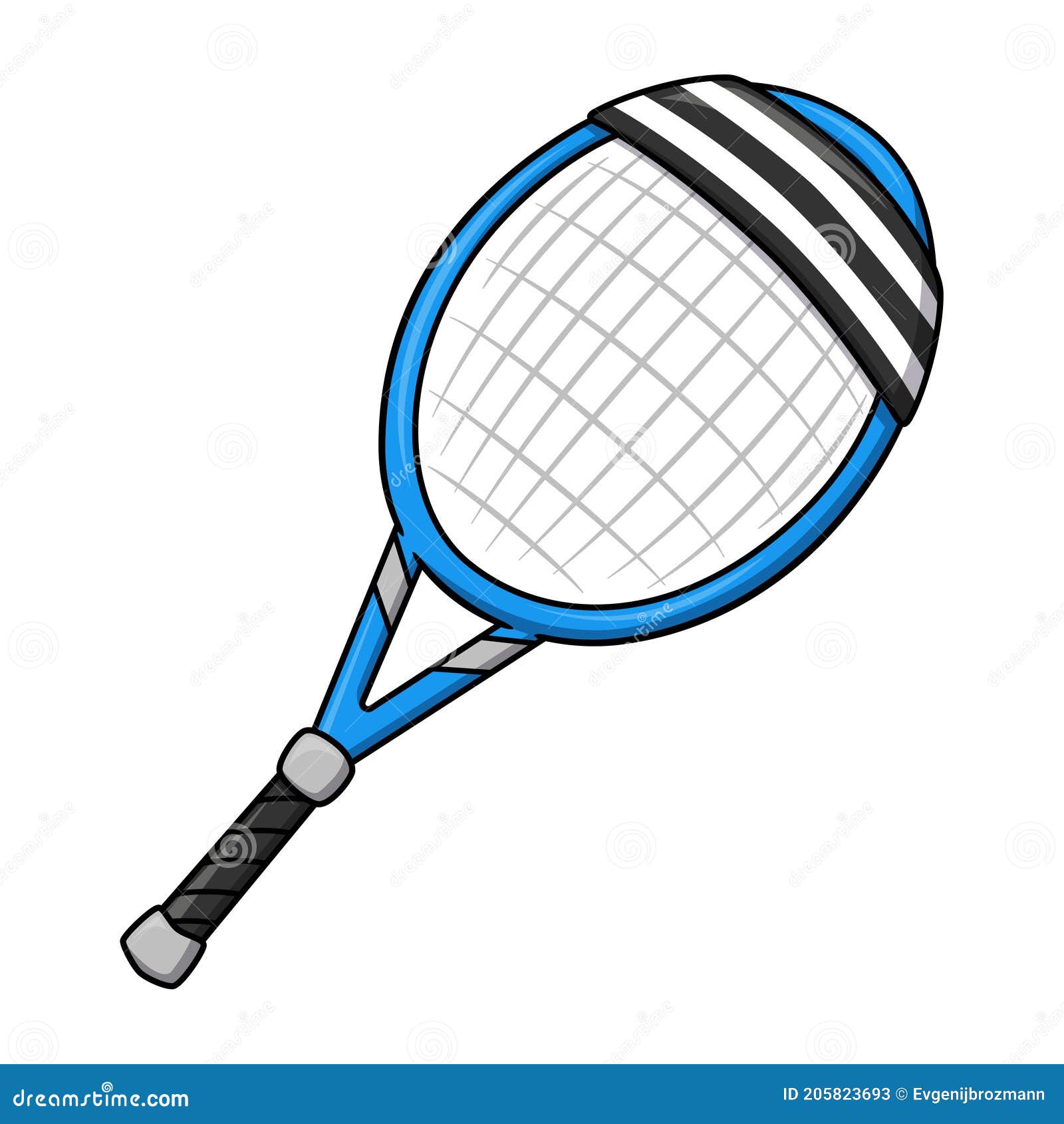 Raqueta De Tenis Azul Con Cabeza De Tenis. Ilustración Simple Del Vector De Dibujos Animados De Equipos Deportivos Para Su Uso Com Ilustración del Vector - Ilustración de raqueta, insignia: 205823693 Raqueta De Tenis Azul Con Cabeza De Tenis. Ilustración Simple Del Vector De Dibujos Animados De Equipos Deportivos Para Su Uso Com Ilustración del Vector - Ilustración de raqueta, insignia: 205823693