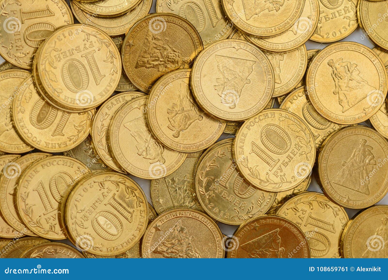 rare anniversary 10 ruble coins