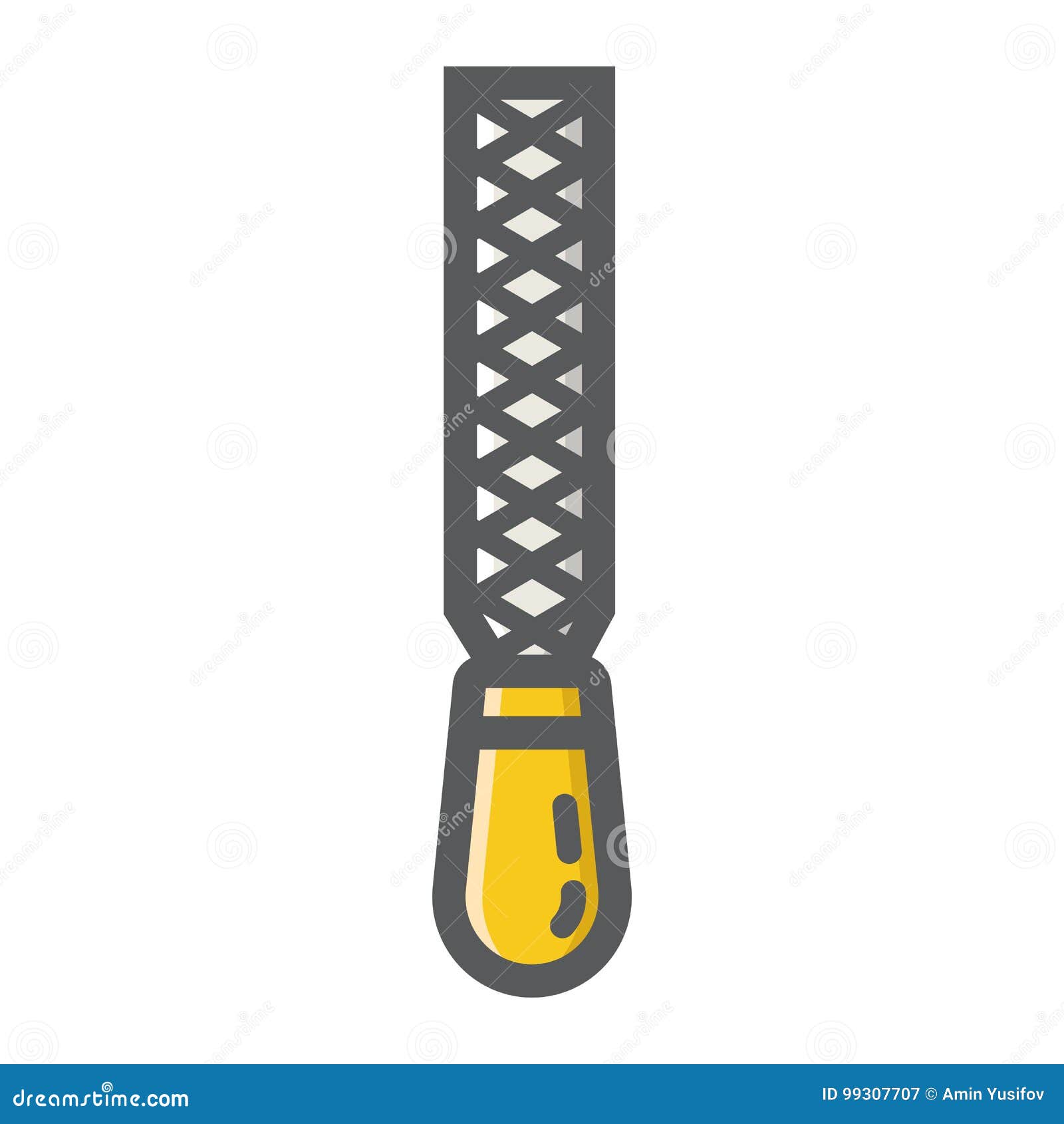 rasp filled outline icon, build and repair, file