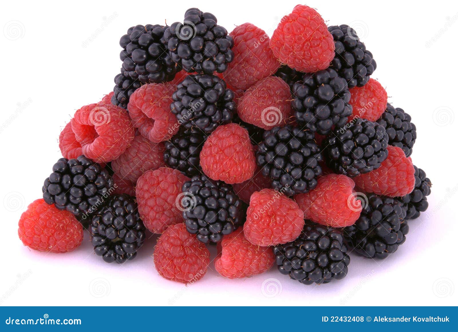 Raspberries and Blackberries Stock Photo Image of small, sweet 22432408