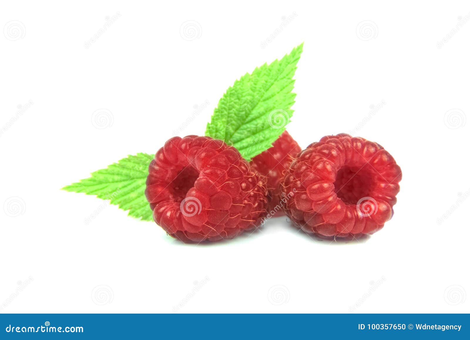 Raspberries in closeup stock photo. Image of nutrition 100357650