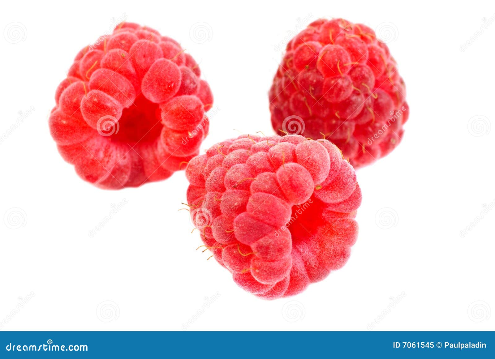 Raspberry macro isolated stock image. Image of pure, freshness 7061545