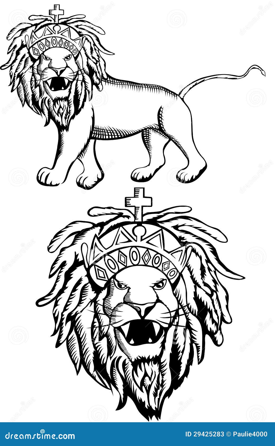 Rastafarian lion | Blood Diamond 76