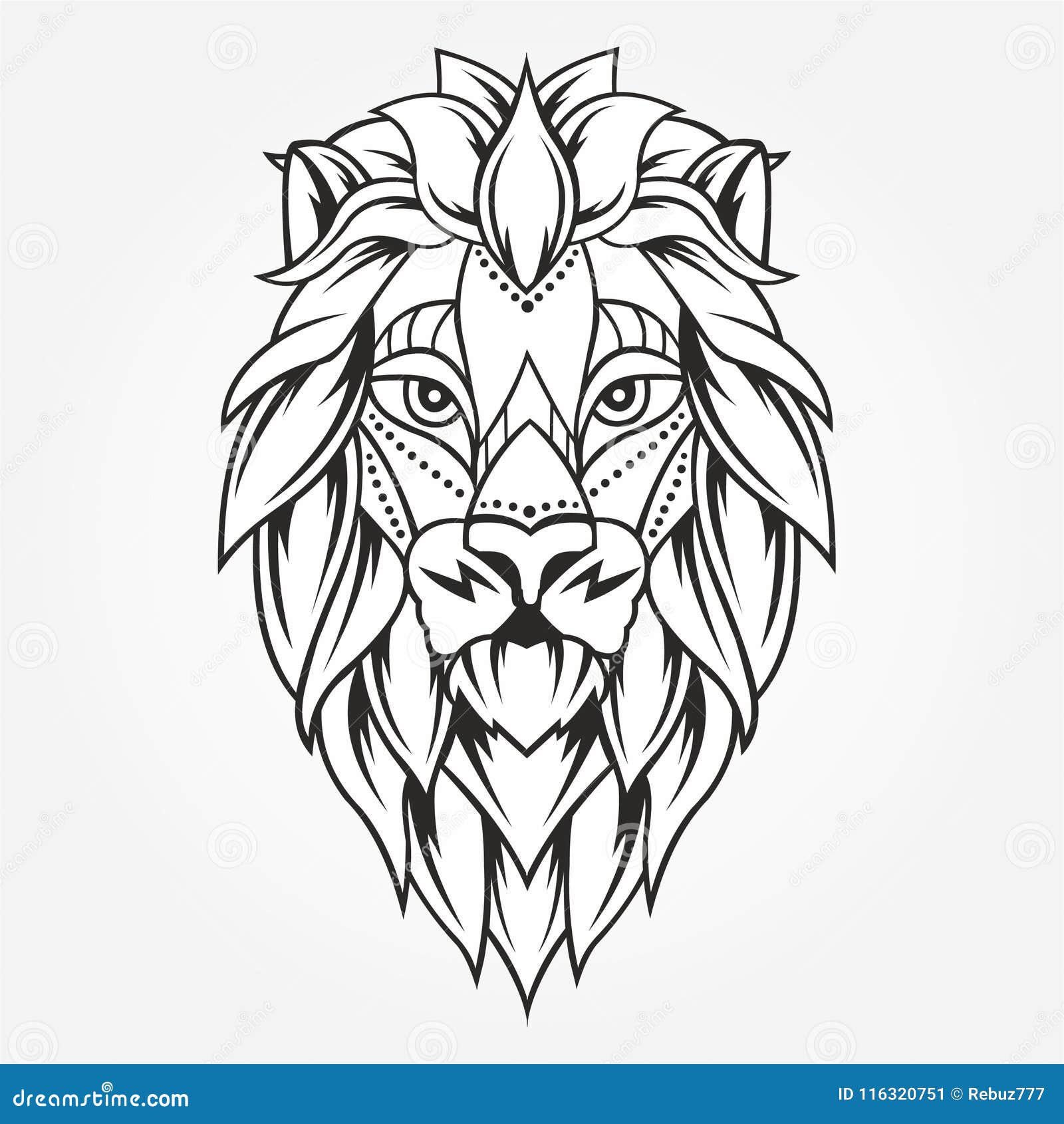 Rasta Theme with Lion Head on Black Background. Vector Illustration ...