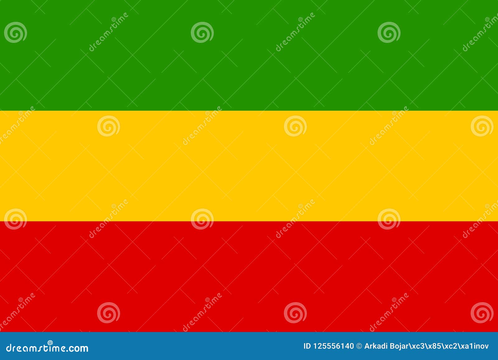 rastafari tricolor flag