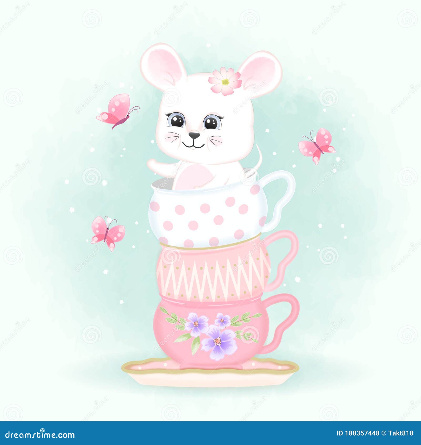 Ratón Bebé En Taza De Café Y Mariposas Dibujos a Mano Dibujos Animados En Animales Ilustración del Vector - Ilustración de trazado, verde: 188357448 Ratón Bebé En Taza De Café Y Mariposas Dibujos a Mano Dibujos Animados En Animales Ilustración del Vector - Ilustración de trazado, verde: 188357448