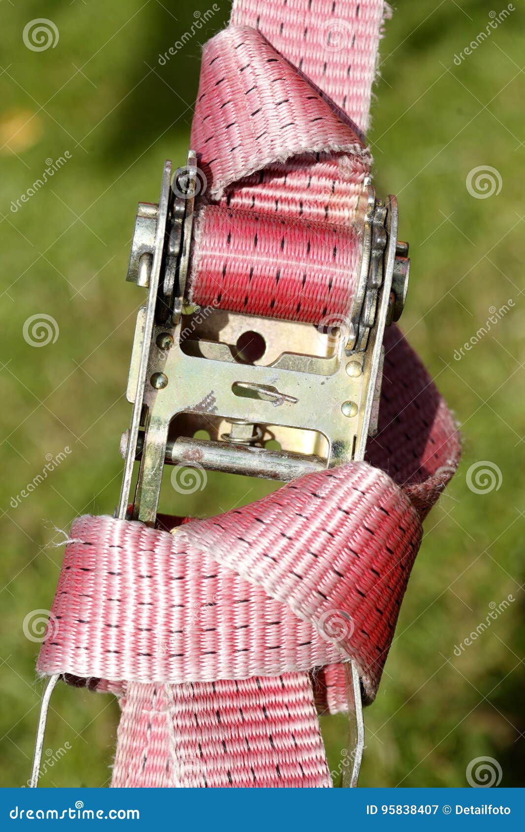 Ratchet lashing strap stock image. Image of strap, lashed 95838407