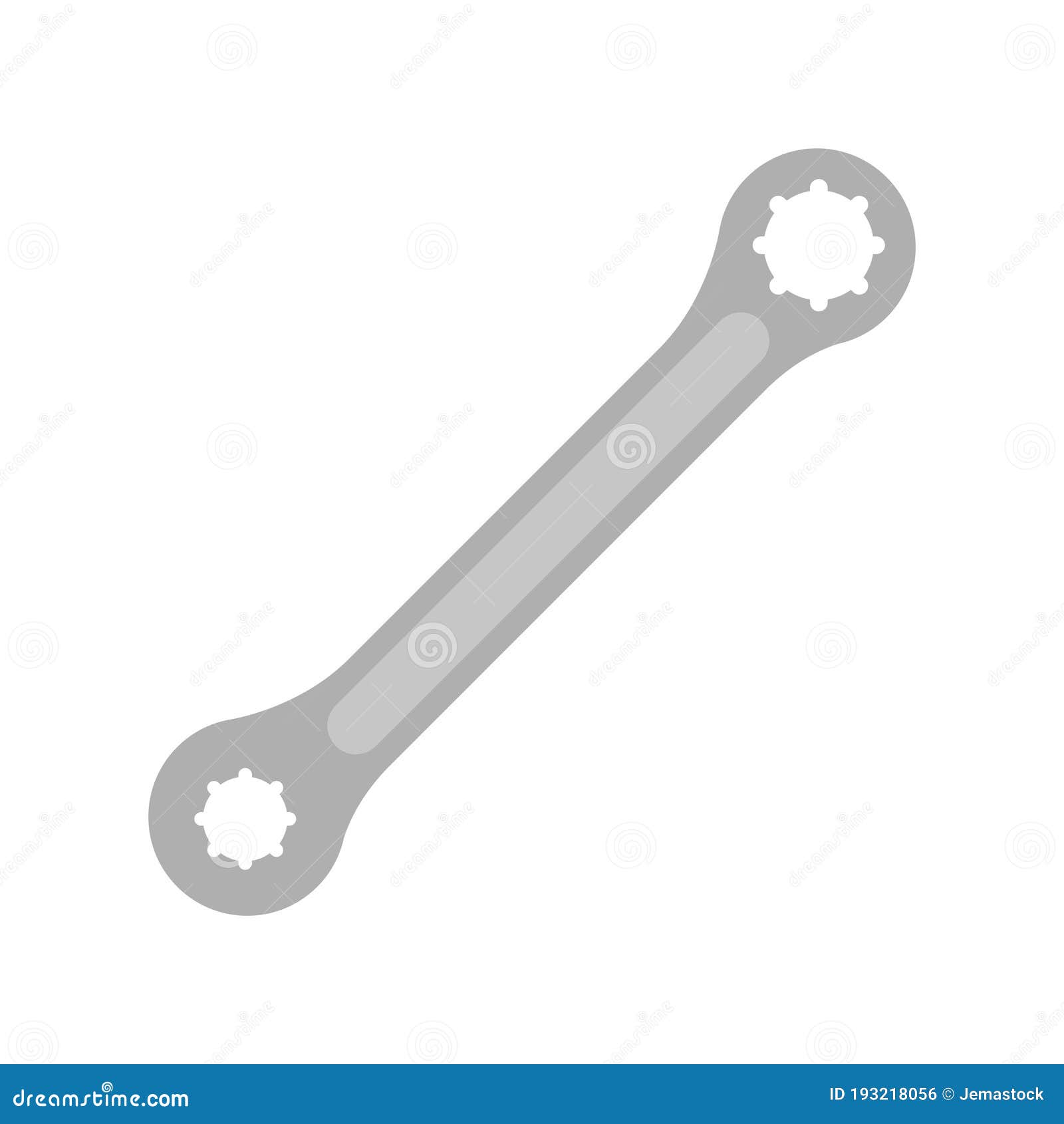 Ratchet Tool Flat Style Icon Stock Vector Illustration of supply