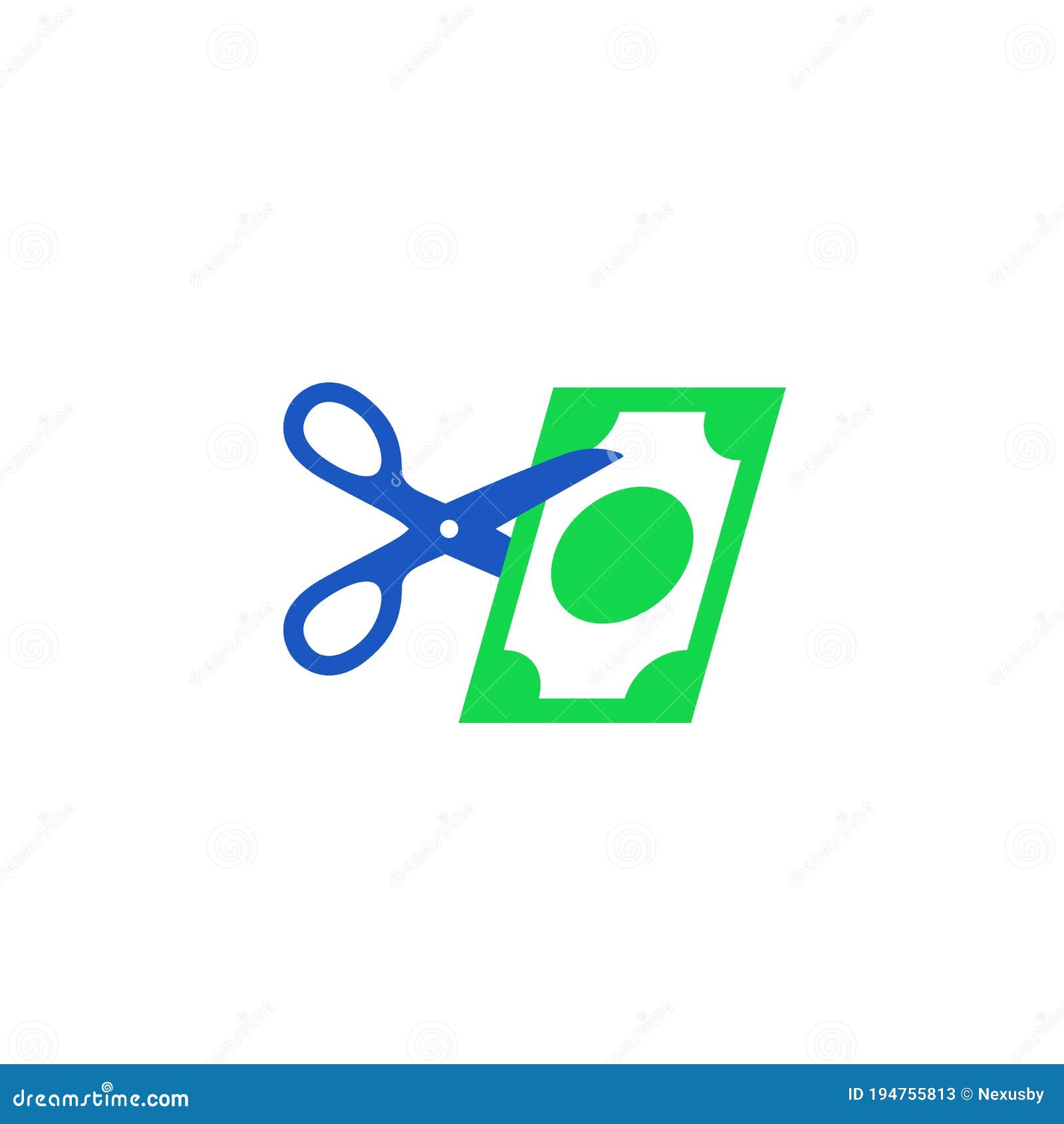 Rate cut icon on white stock vector. Illustration of deduction 194755813