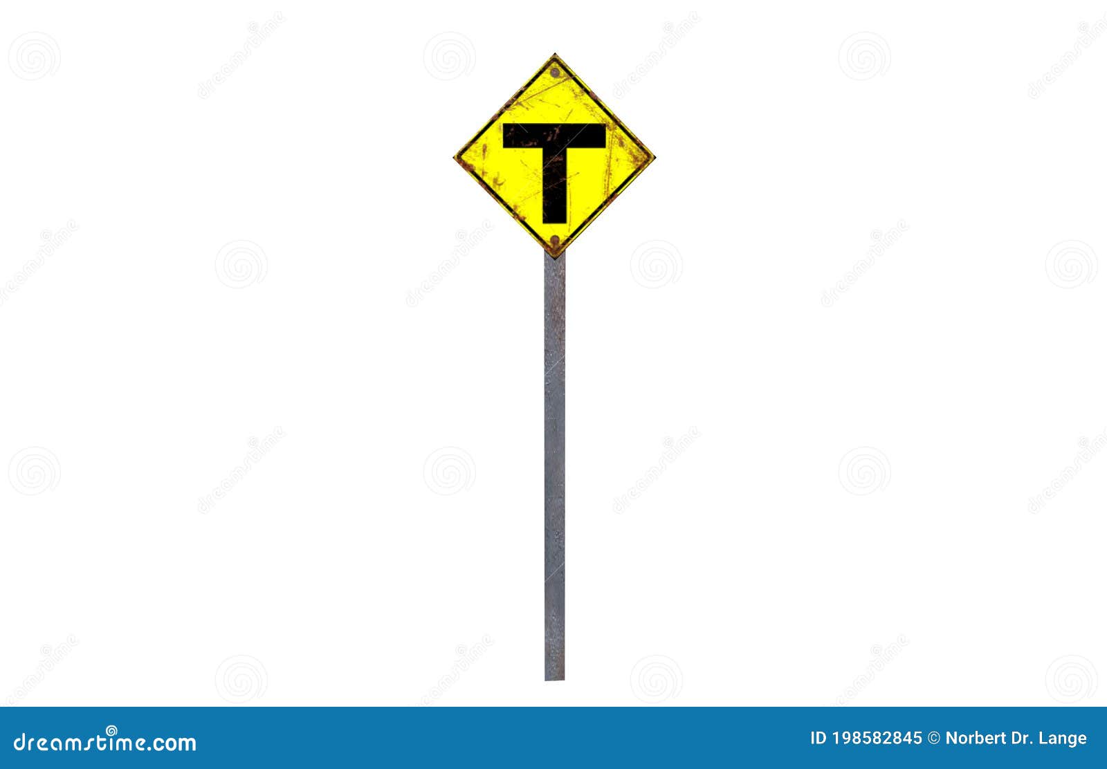 rate-d rusty traffic sign