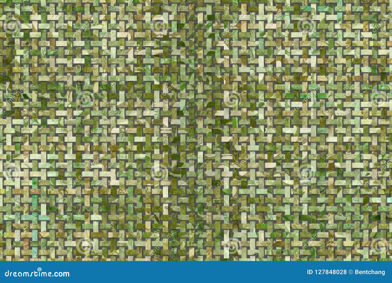 Rattan Woven Mat Pattern, Background or Texture for Design. Stock