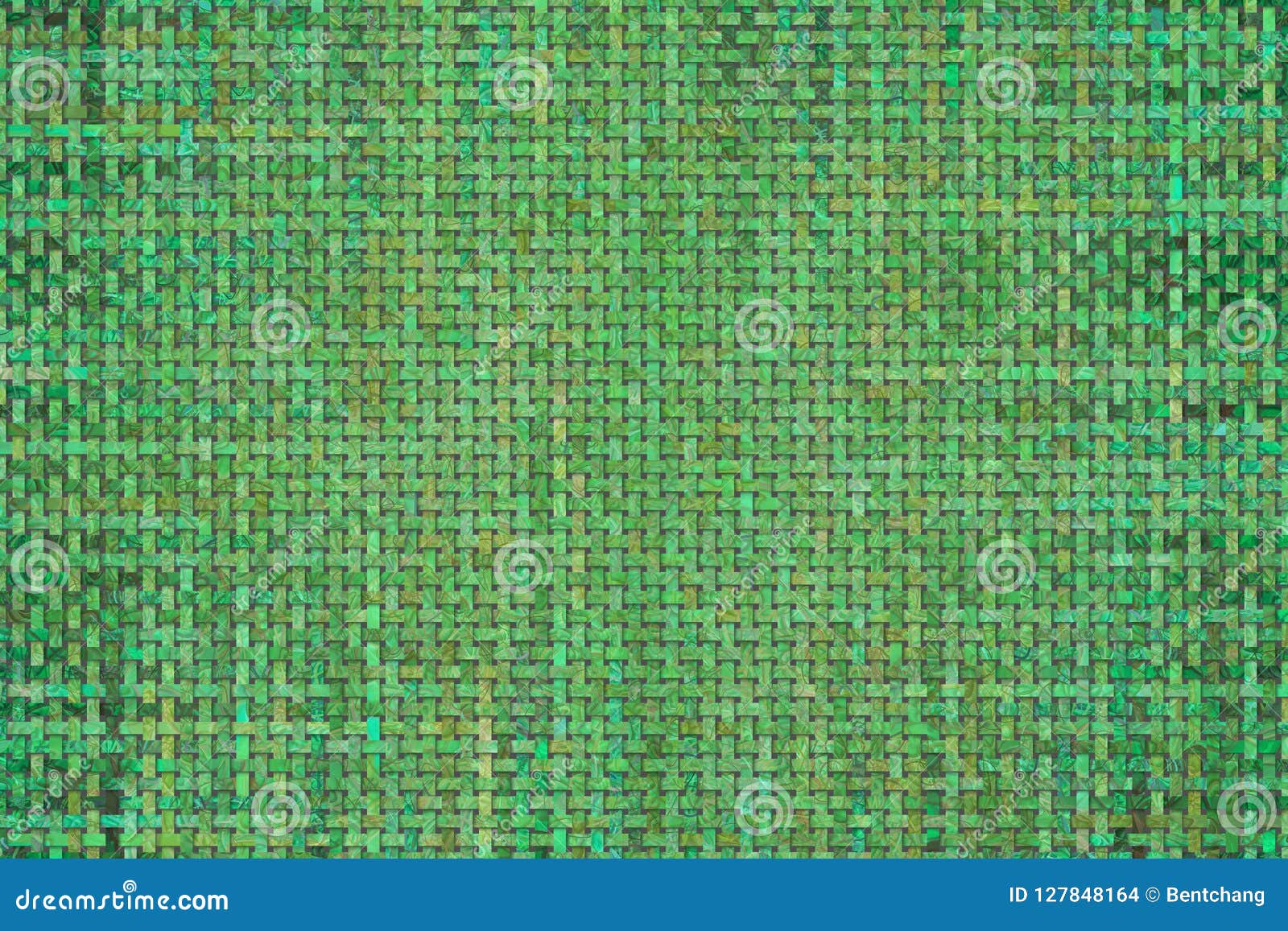 Rattan Woven Mat Pattern, Background or Texture for Design. Stock