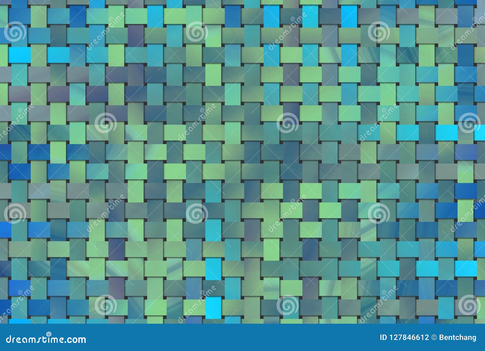 Rattan Woven Mat Pattern, Background Or Texture For Design. Stock