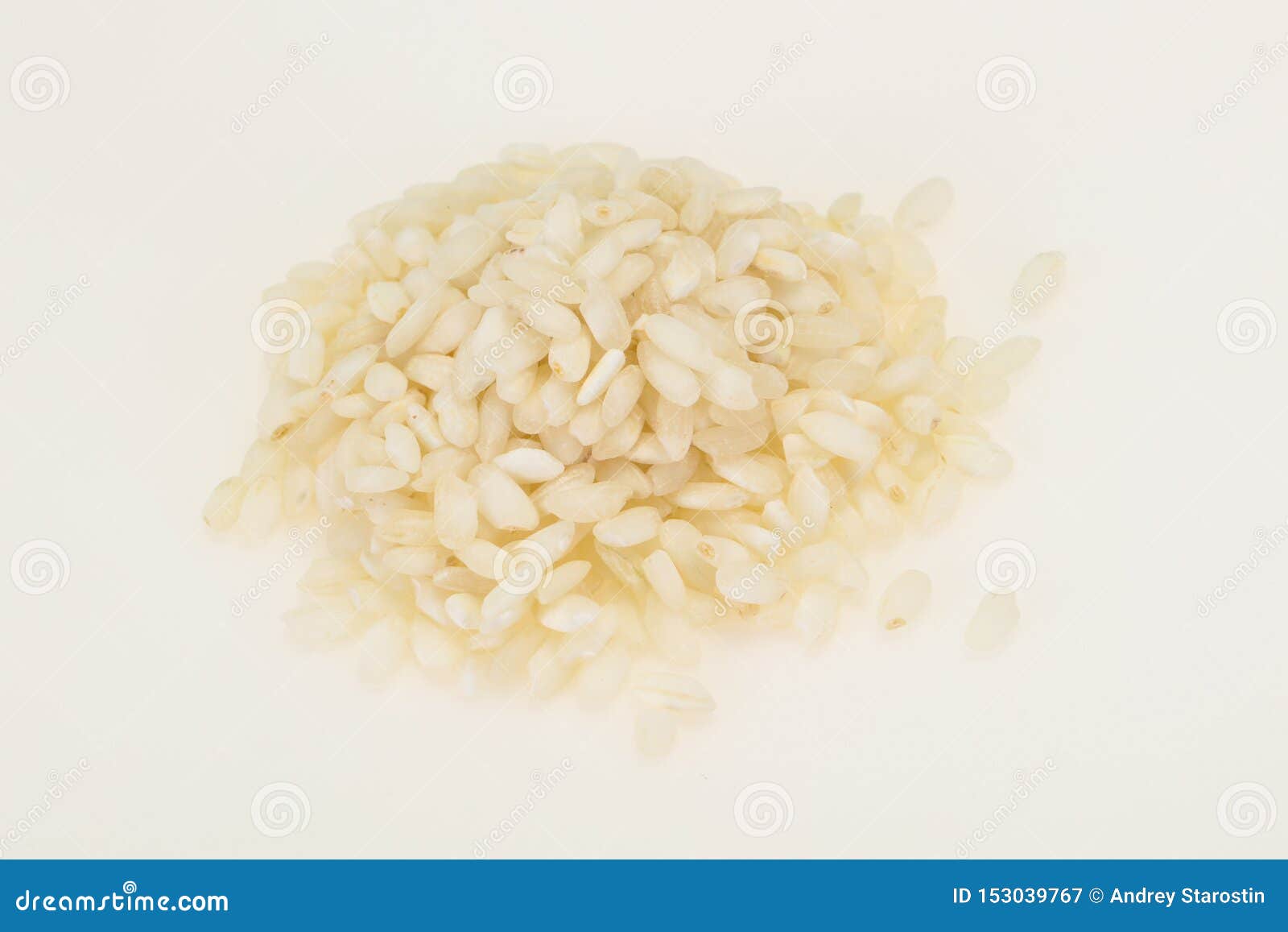 Raw Arborio Rice for Risotto Stock Image Image of nutrition, food
