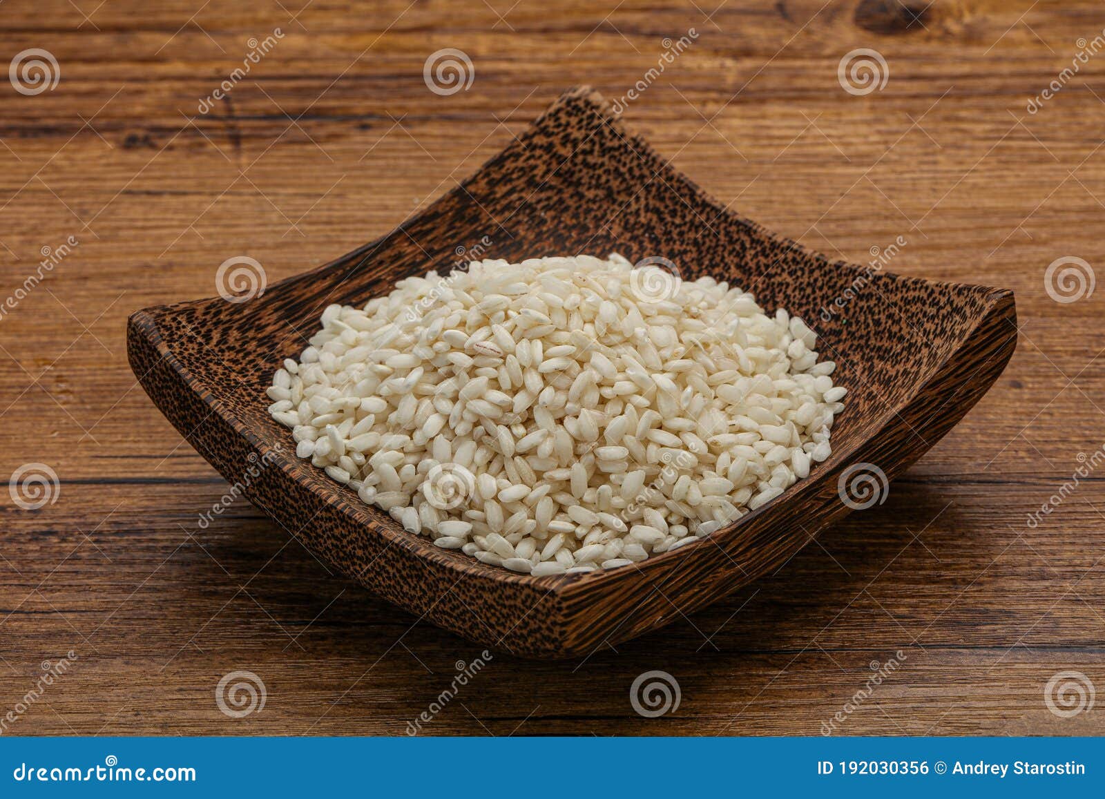Raw Arborio Rice for Risotto Stock Photo Image of nutrition, italian