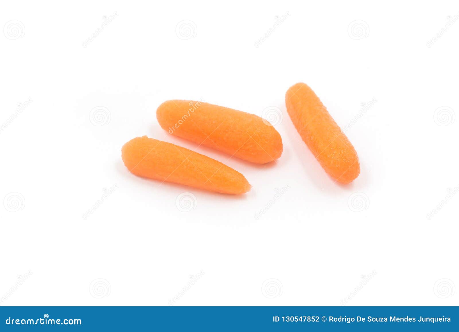 Raw Baby carrots stock photo. Image of small, organic 130547852