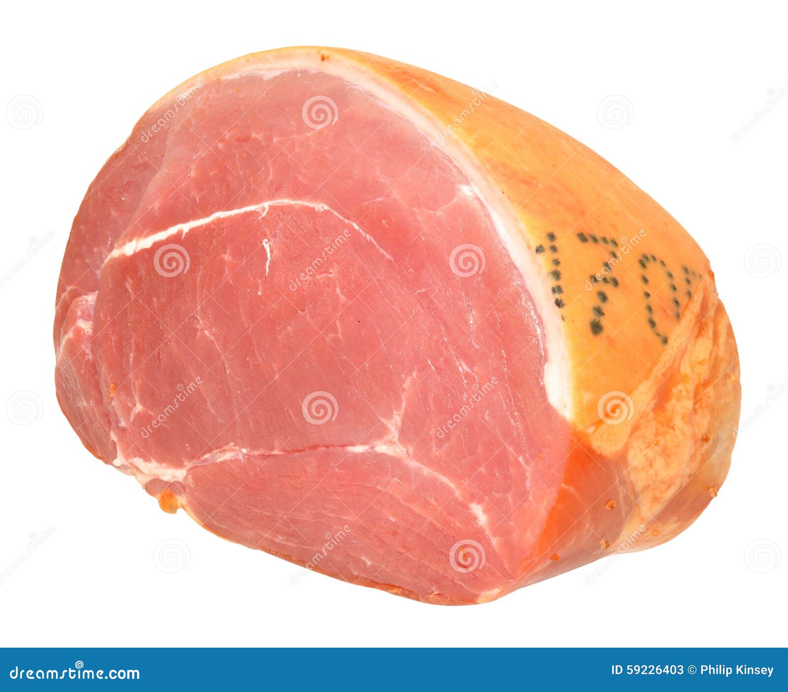 Raw Bacon Roasting Joint stock image. Image of roast 59226403