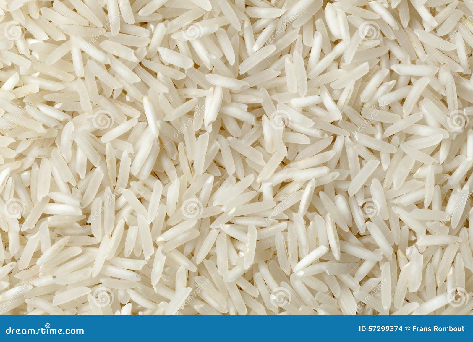 Raw Basmati rice stock photo. Image of nutritious, frame 57299374