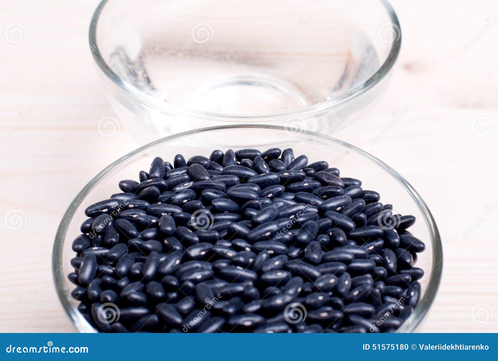 Raw Black Beans on the Board Diet Food Stock Photo Image of dried