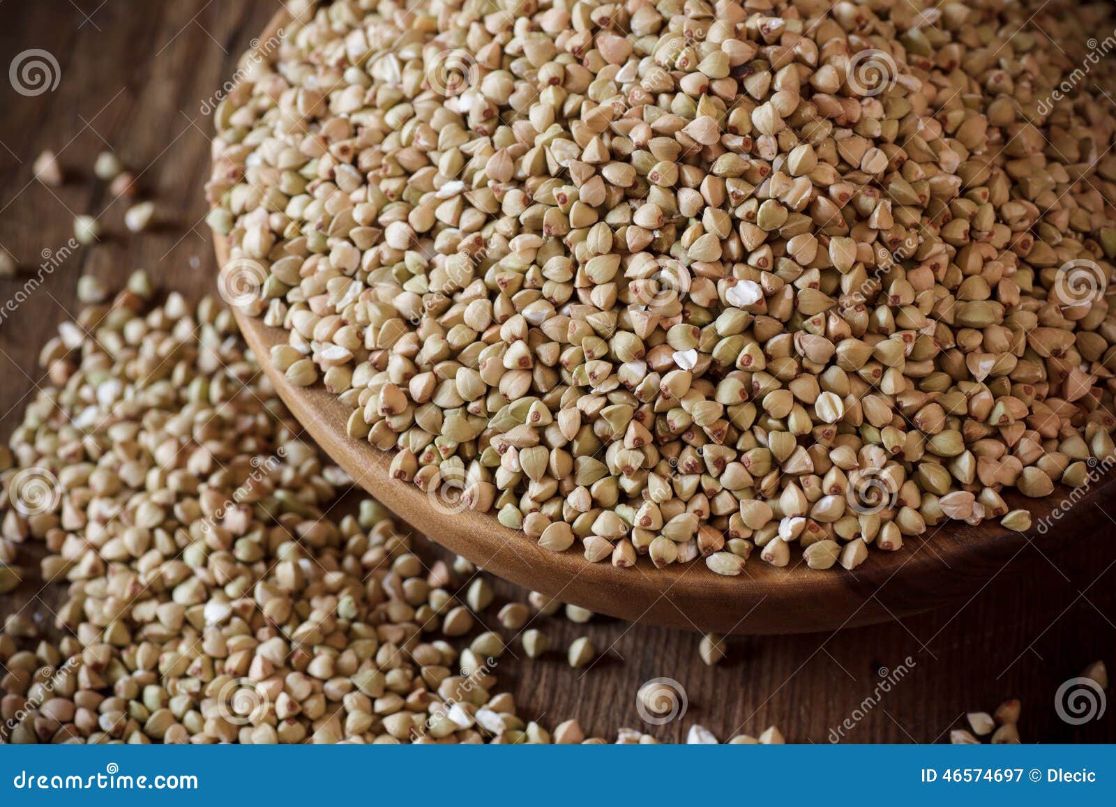 Raw buckwheat stock image. Image of fresh, dieting, color 46574697