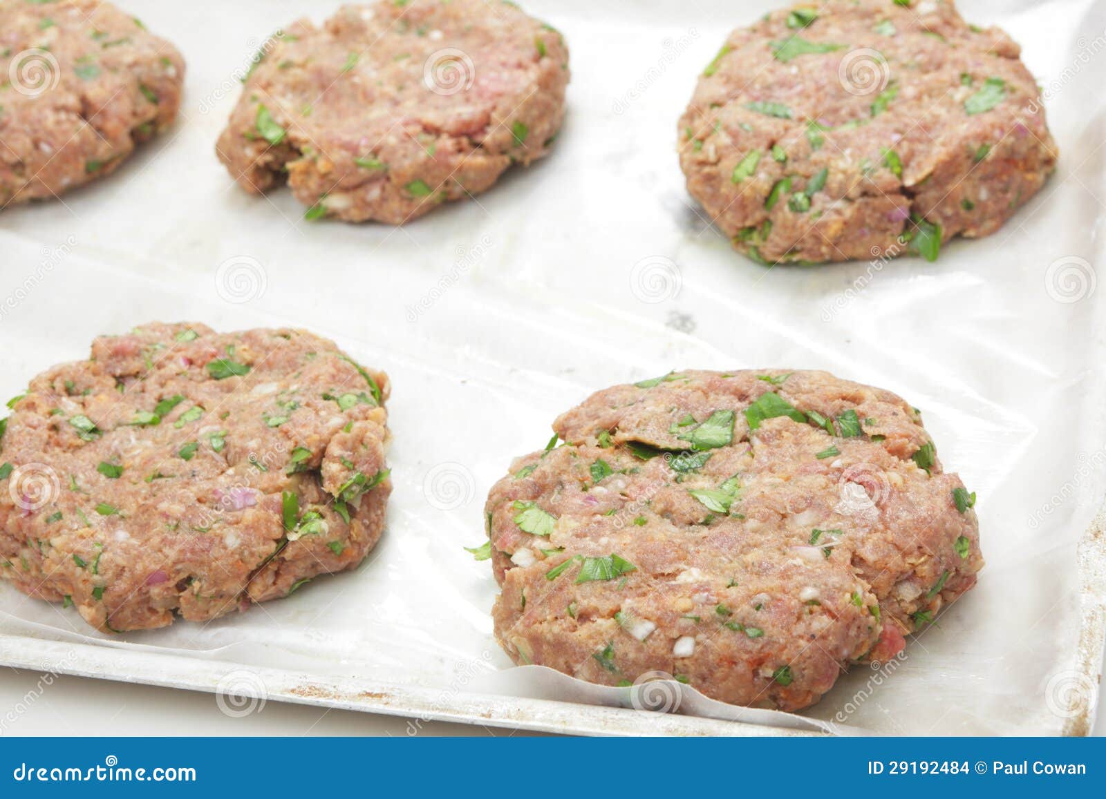 Raw burger patties stock photo. Image of fresh, patty 29192484