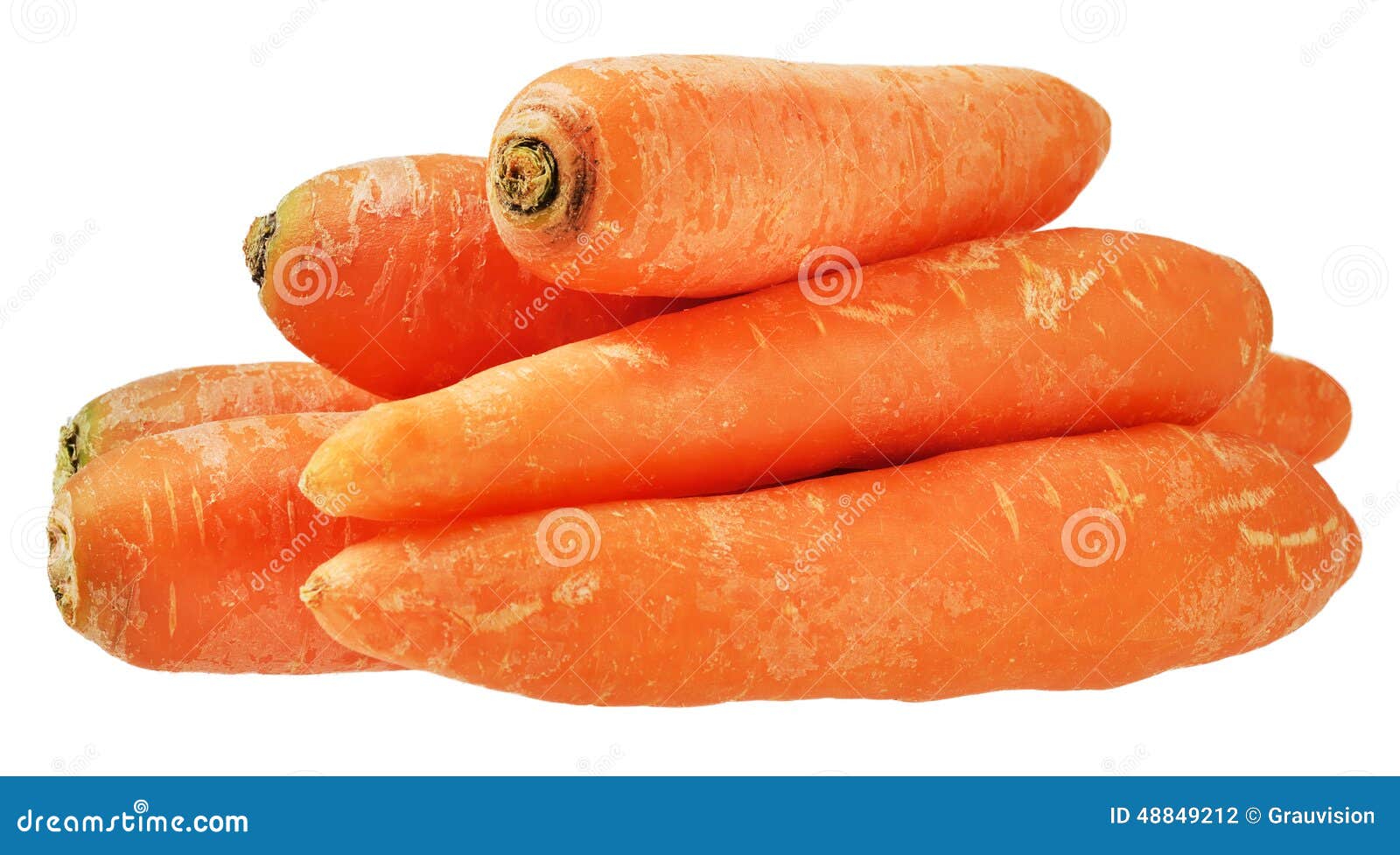 Raw carrots stock photo. Image of produce, heap, sausage 48849212