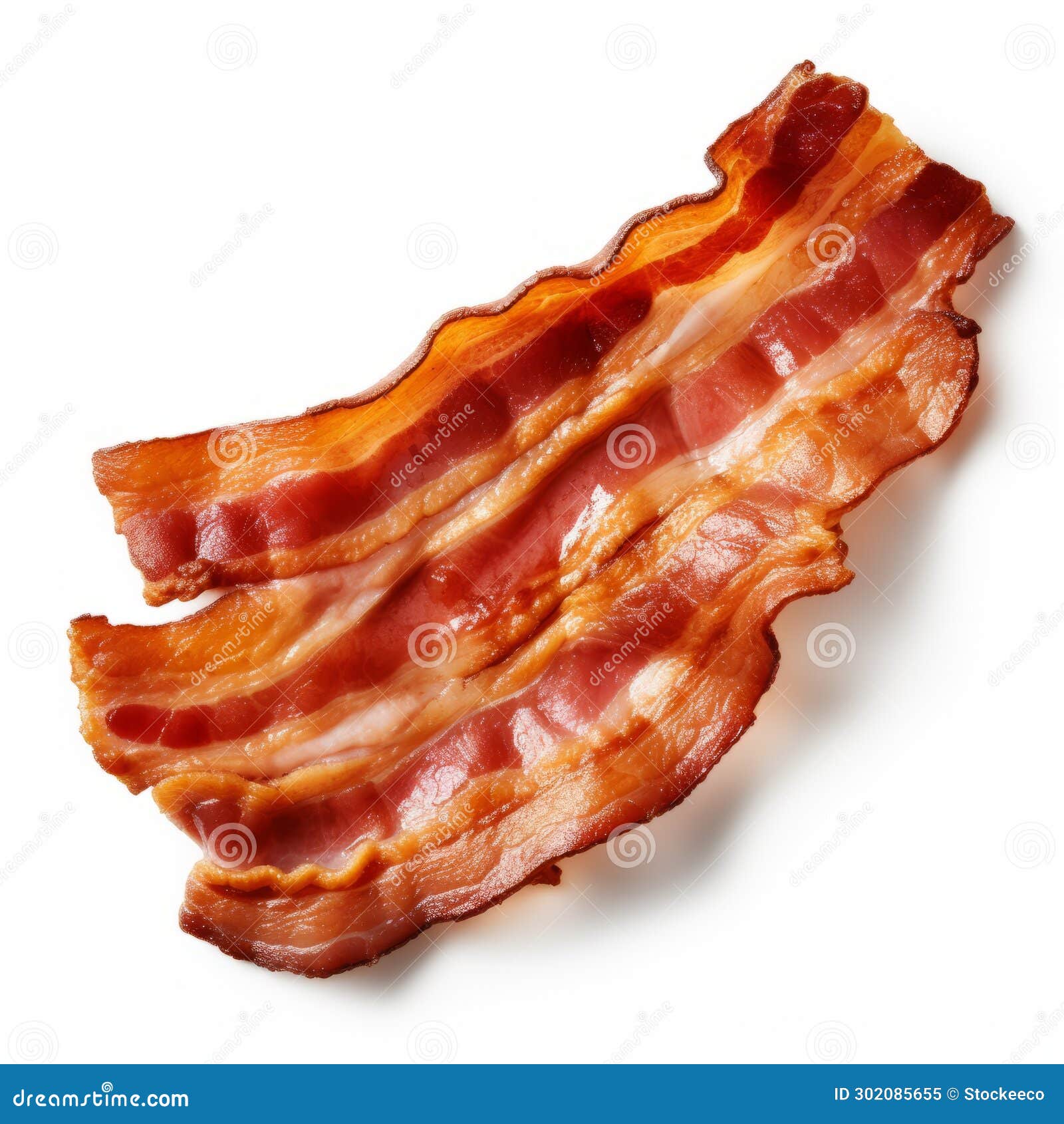 raw character: a graceful slice of bacon in the style of drew struzan