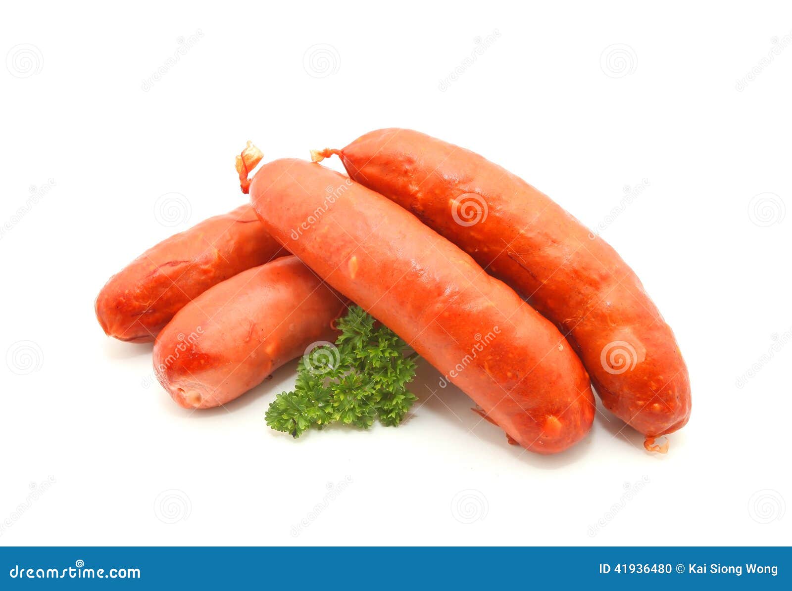 Raw cheese kransky hotdog stock photo. Image of klobasa 41936480